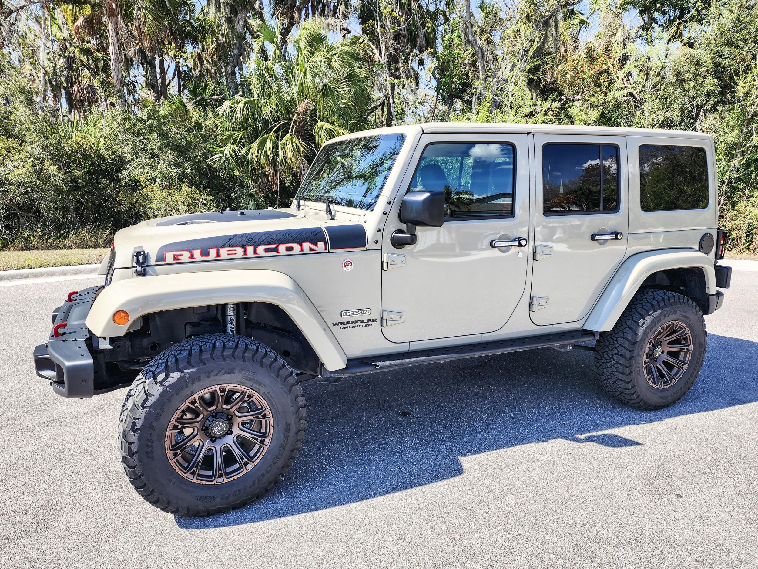 3k-Mi. 2017 Jeep Wrangler Unlimited Rubicon Recon