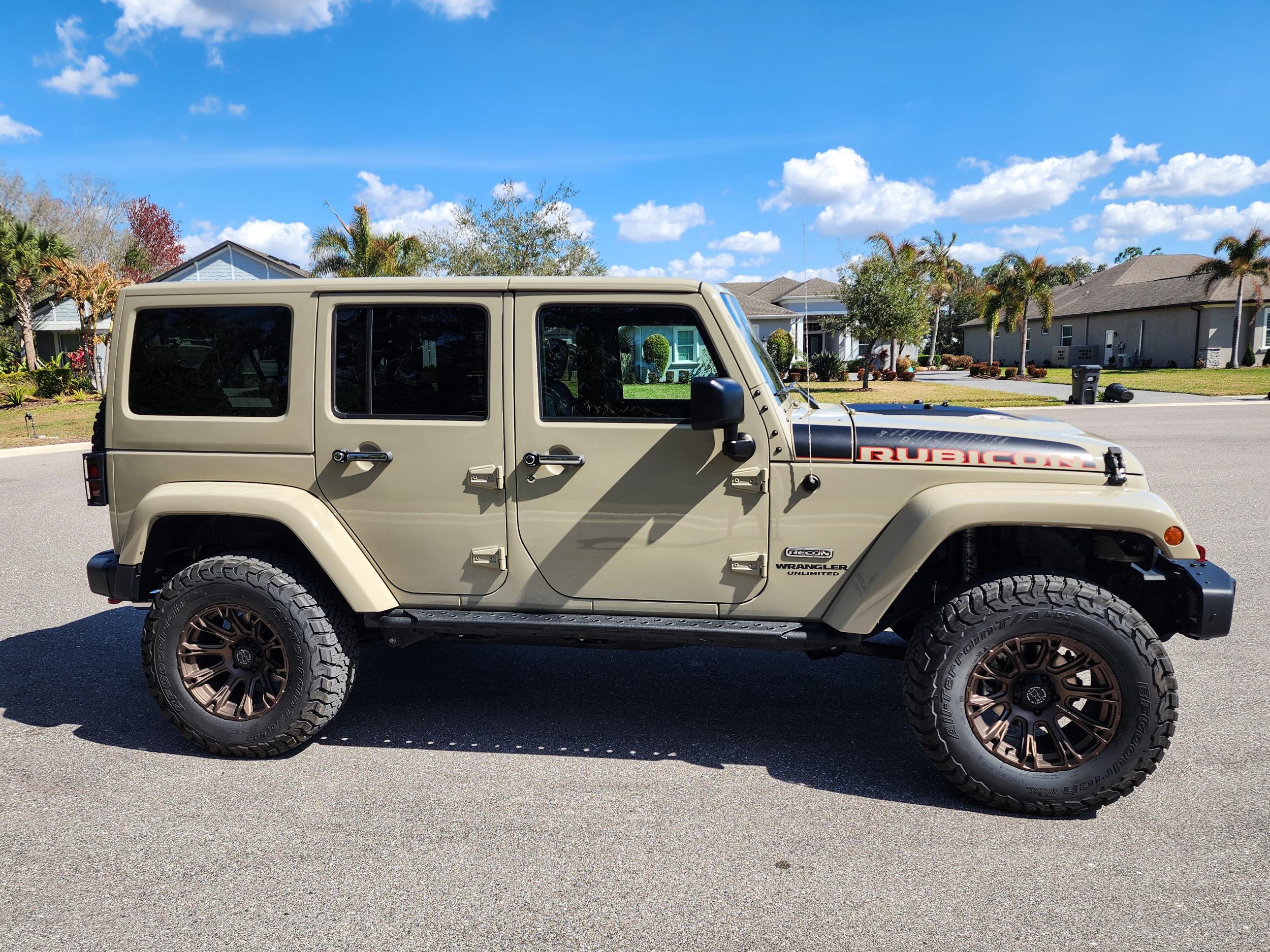 3k-Mi. 2017 Jeep Wrangler Unlimited Rubicon Recon