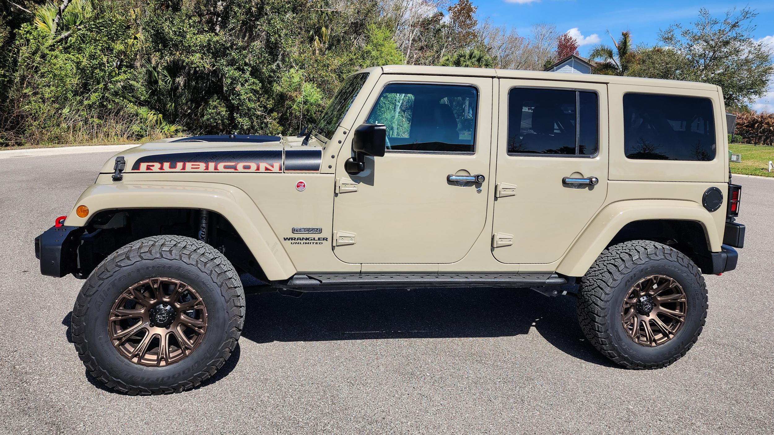 3k-Mi. 2017 Jeep Wrangler Unlimited Rubicon Recon