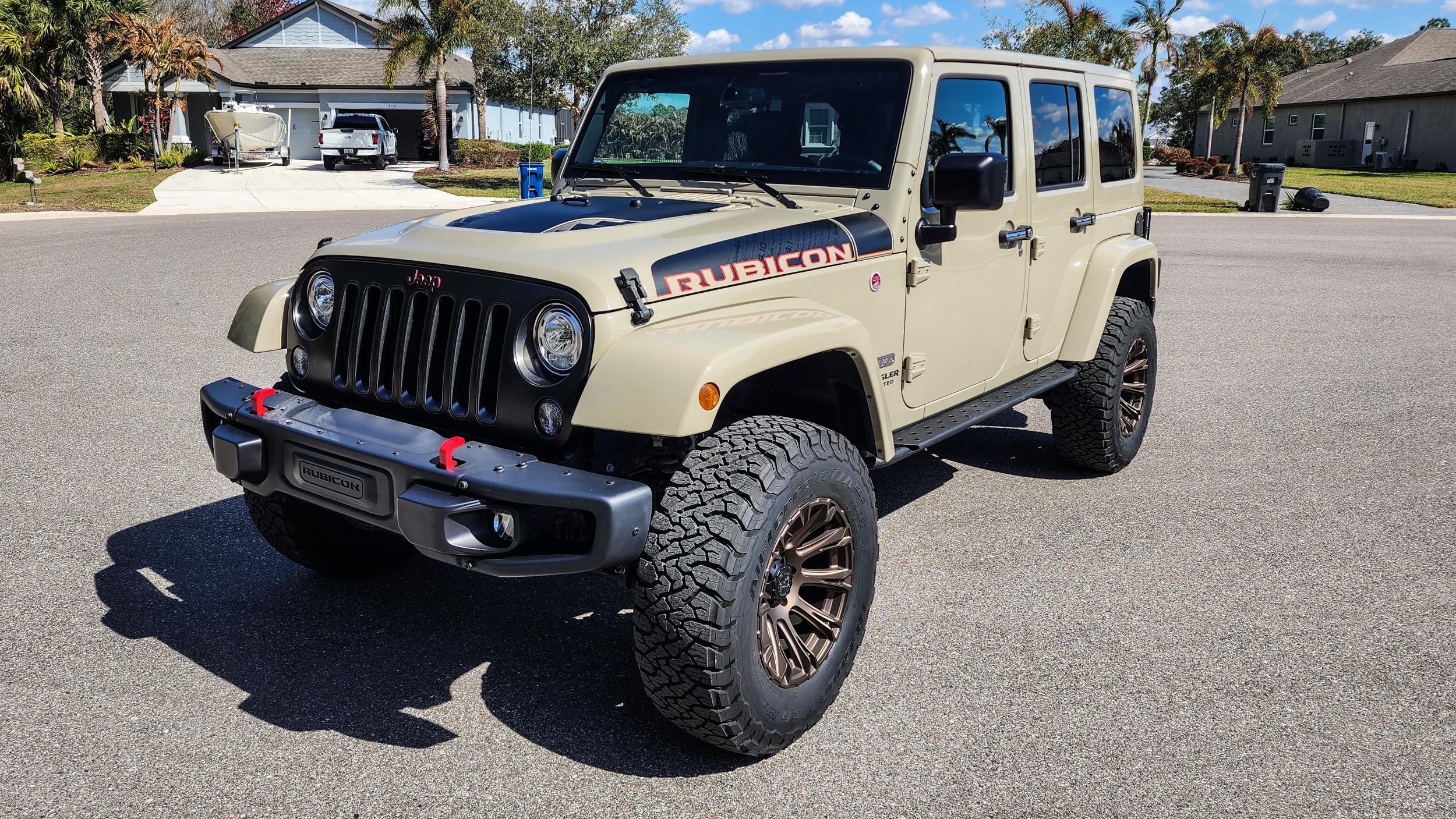 3k-Mi. 2017 Jeep Wrangler Unlimited Rubicon Recon