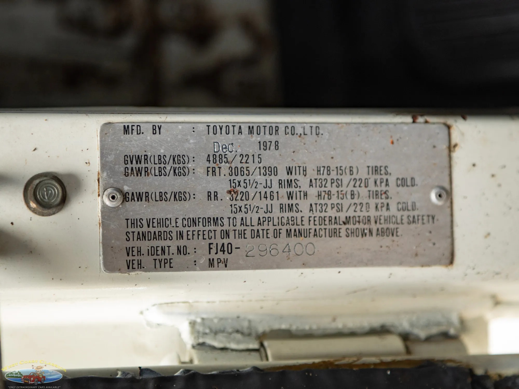1979 Toyota Land Cruiser FJ40
