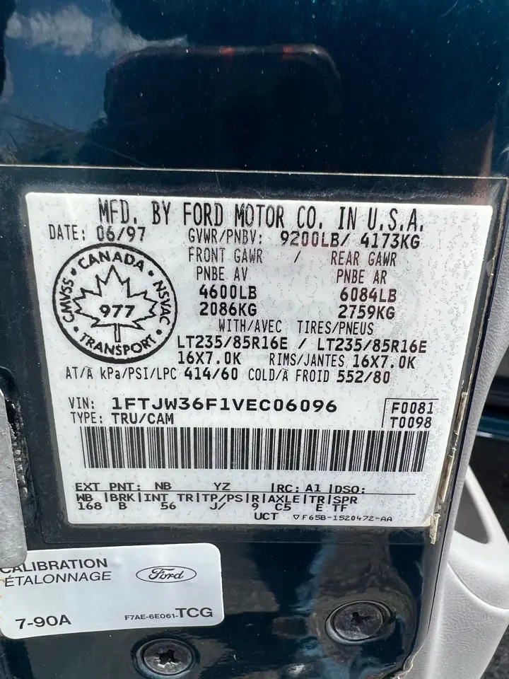 1997 Ford F-350 XLT 4×4