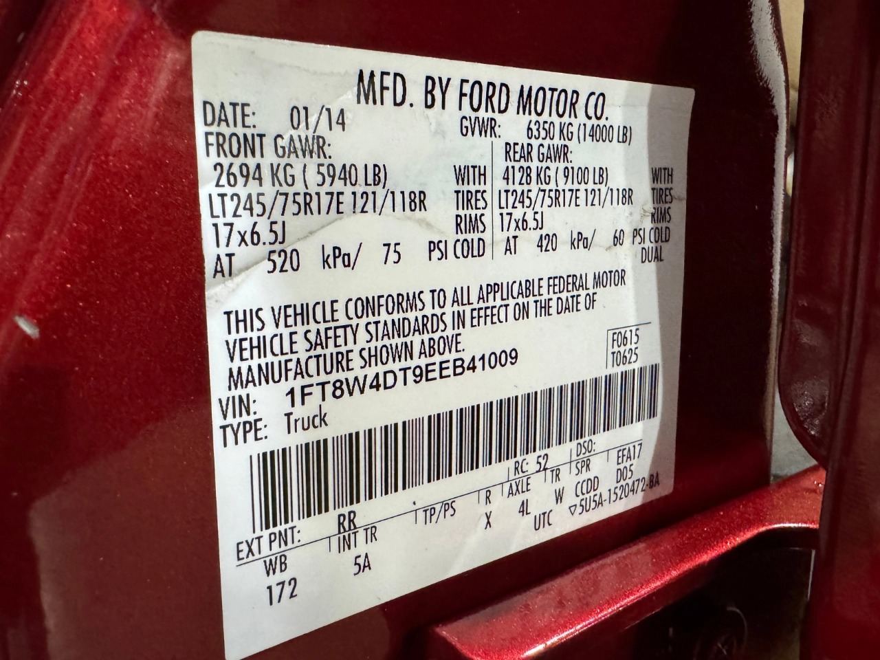 2014 Ford F-450 Super Duty Lariat