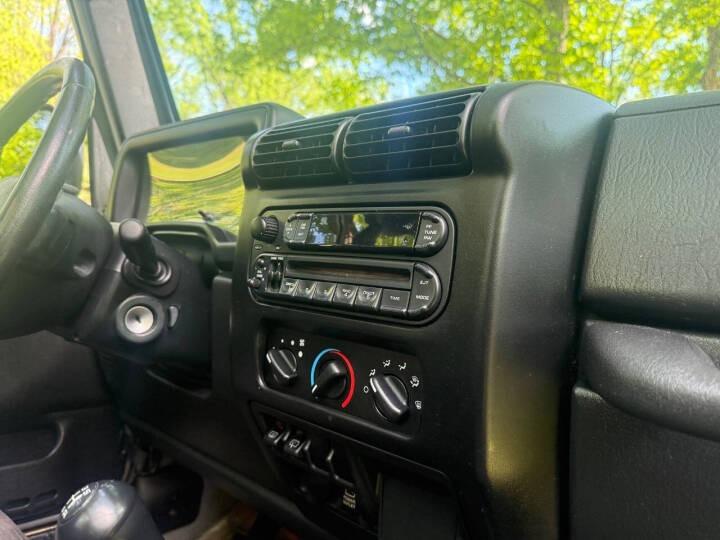2003 Jeep Wrangler SE