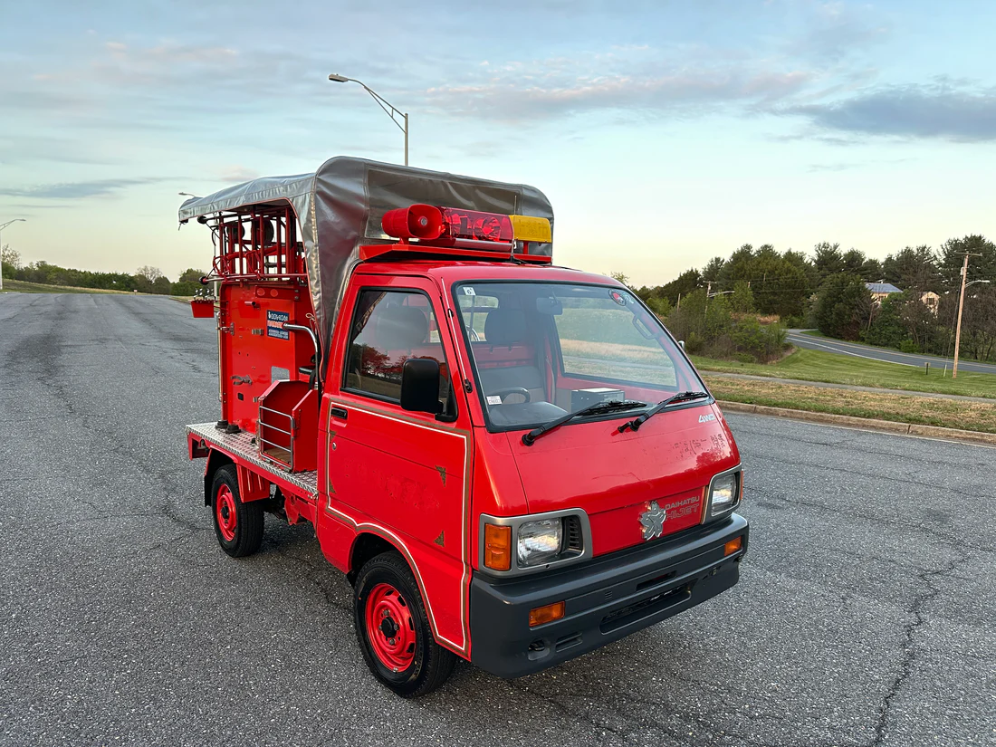 1992 Daihatsu HiJet Fire Truck - 5