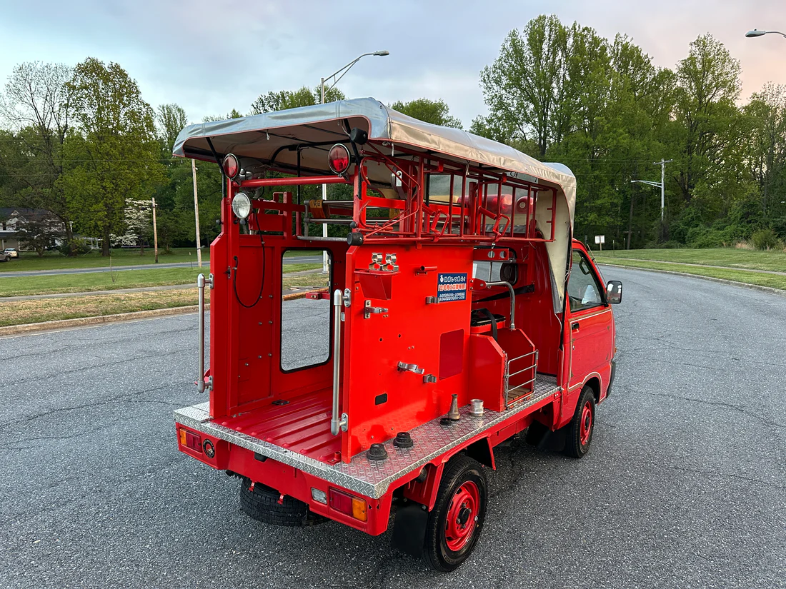 1992 Daihatsu HiJet Fire Truck - 3