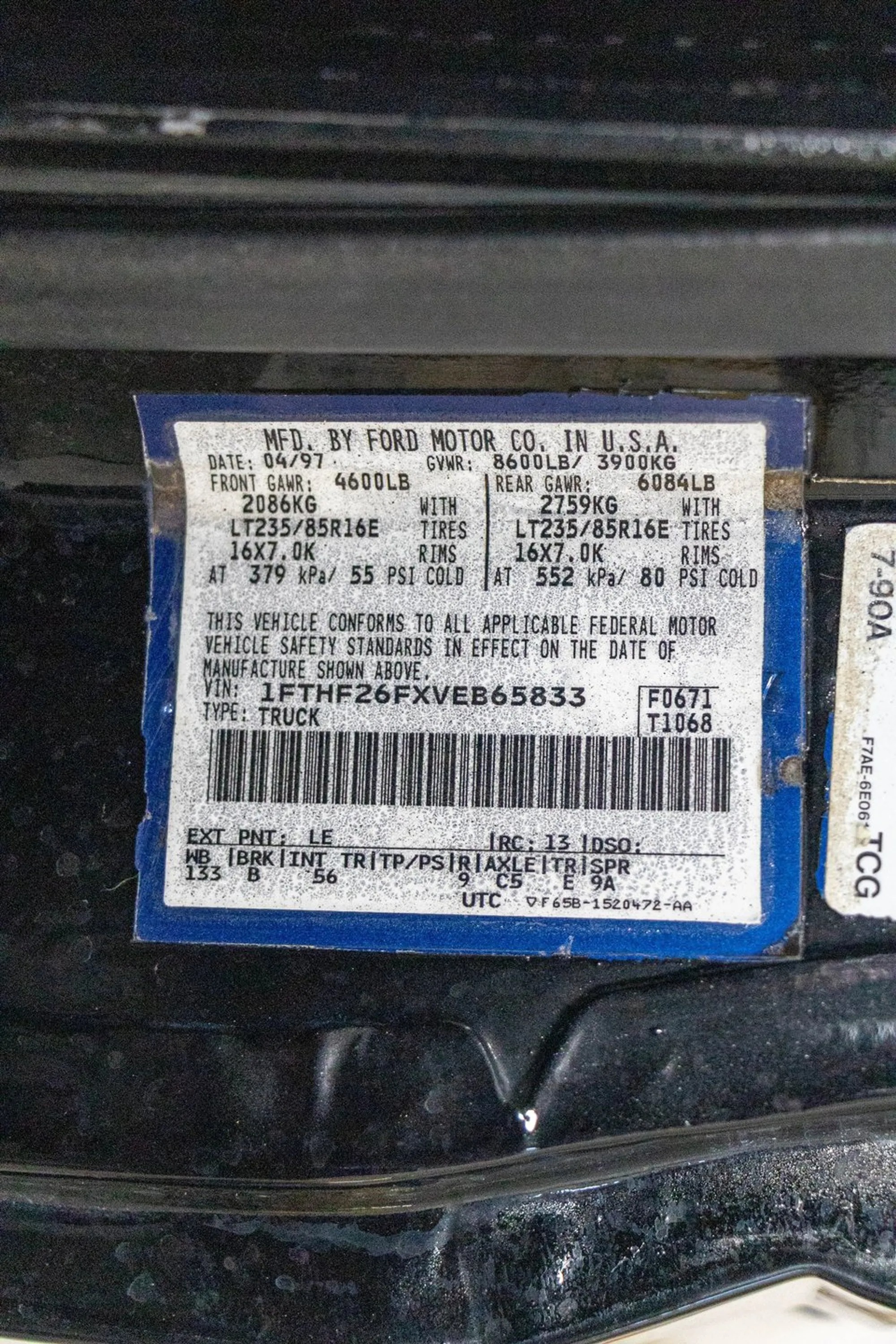 1997 Ford F250 XL