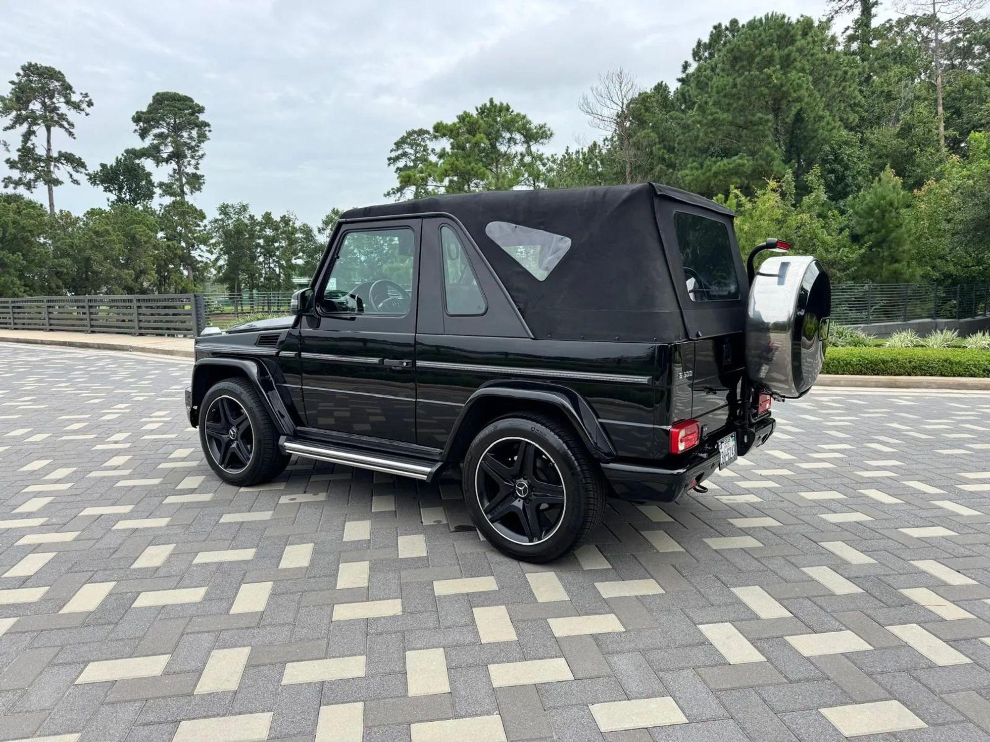 2013 Mercedes Benz G500 Cabriolet