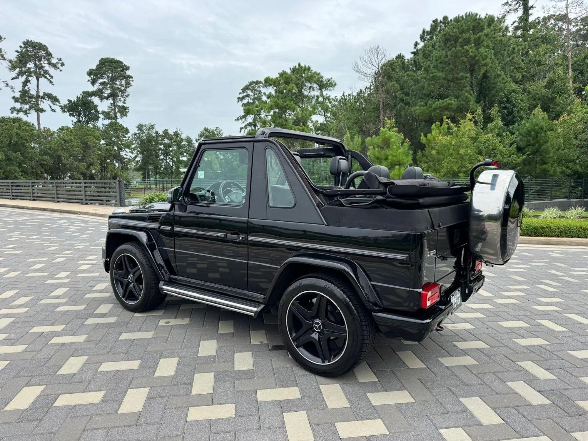2013 Mercedes Benz G500 Cabriolet