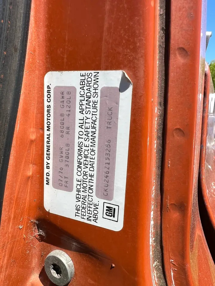 1976 Chevrolet K20 Scottsdale