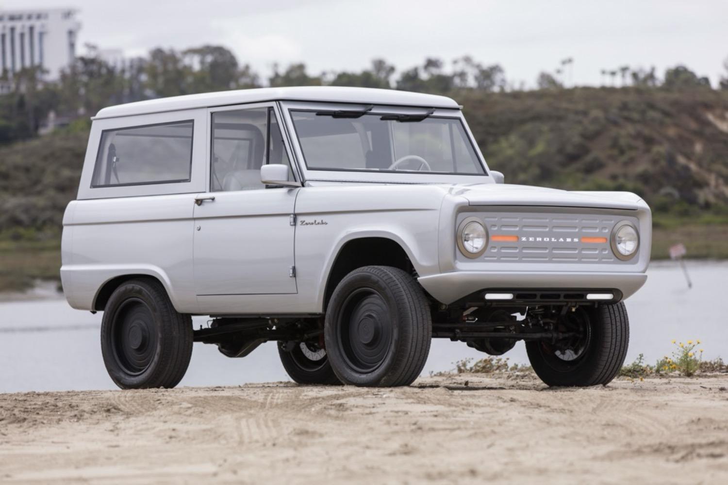 1972 Ford Bronco Zero Labs DEV001 Electric Vehicle