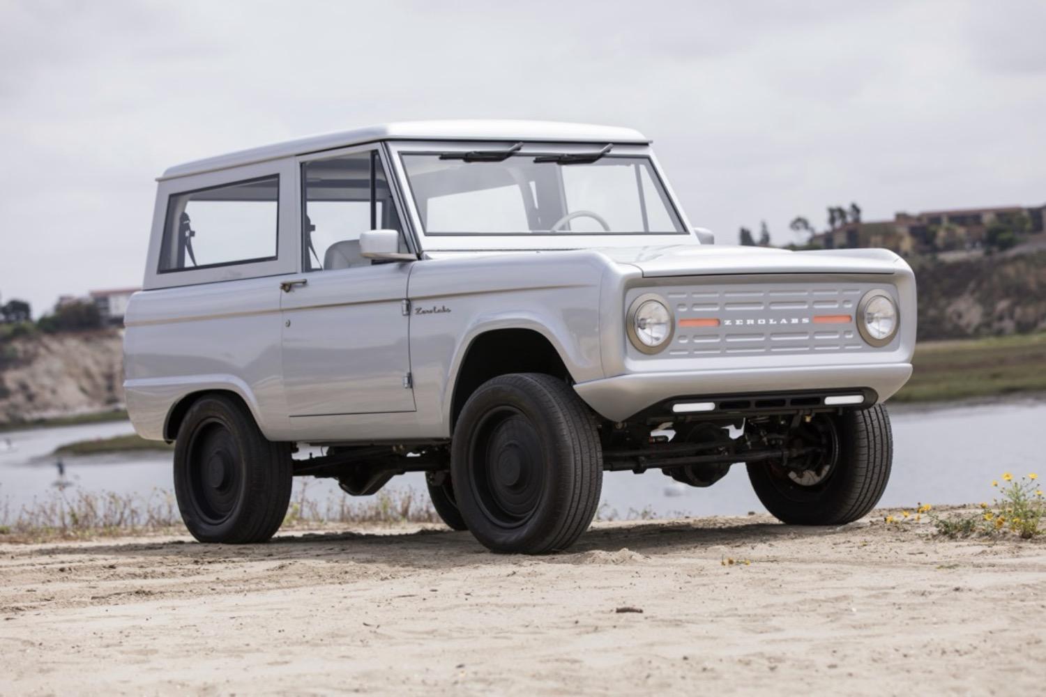 1972 Ford Bronco Zero Labs DEV001 Electric Vehicle