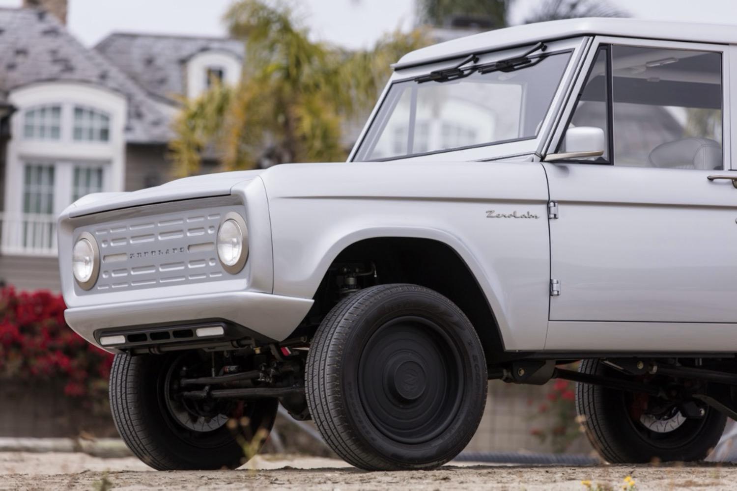 1972 Ford Bronco Zero Labs DEV001 Electric Vehicle