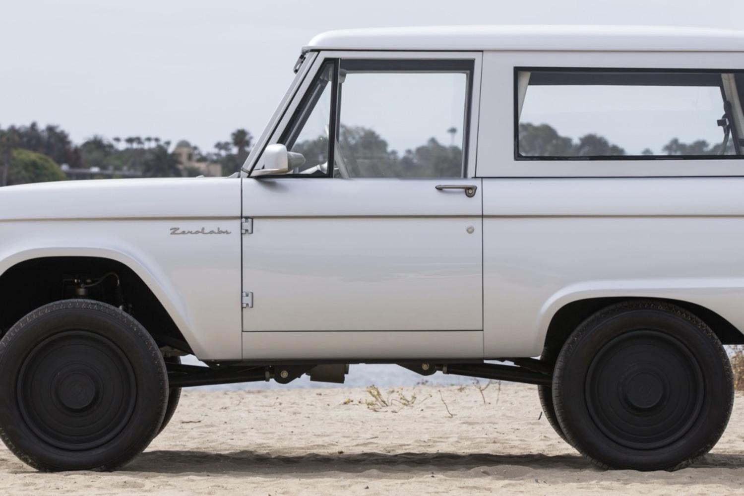 1972 Ford Bronco Zero Labs DEV001 Electric Vehicle