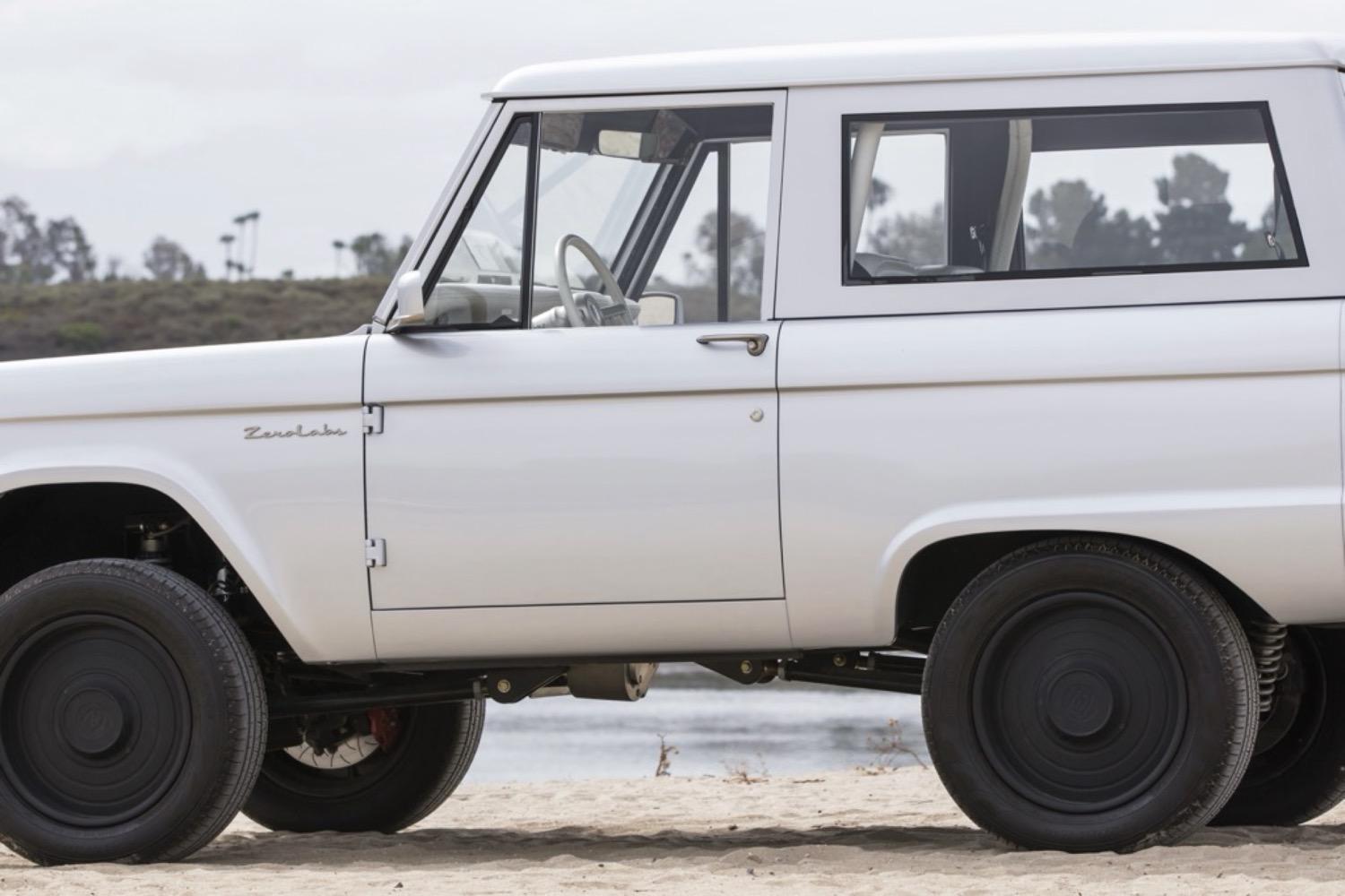 1972 Ford Bronco Zero Labs DEV001 Electric Vehicle