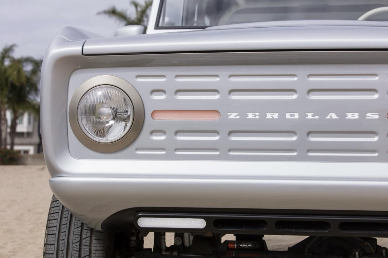 1972 Ford Bronco Zero Labs DEV001 Electric Vehicle