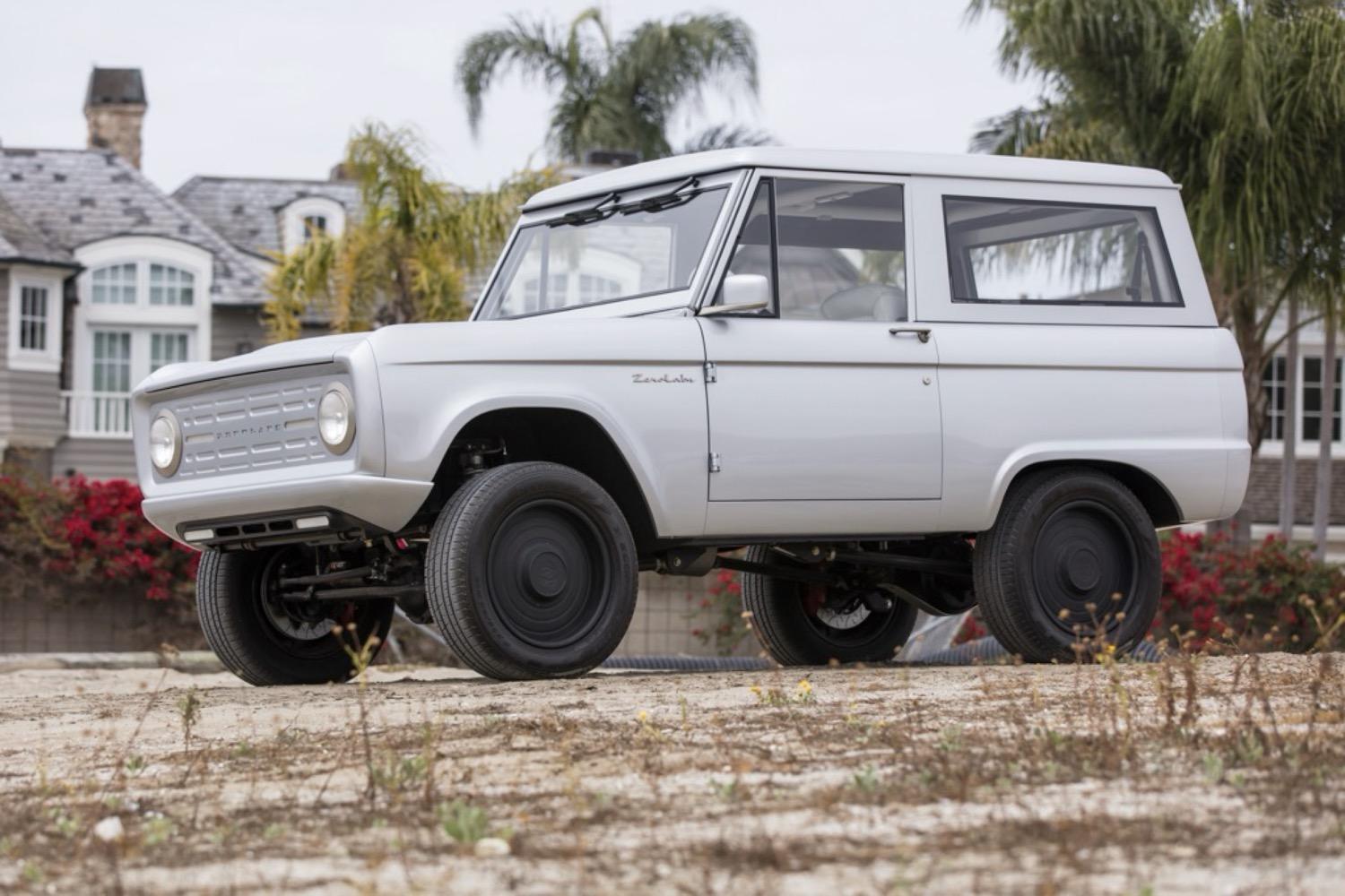 1972 Ford Bronco Zero Labs DEV001 Electric Vehicle