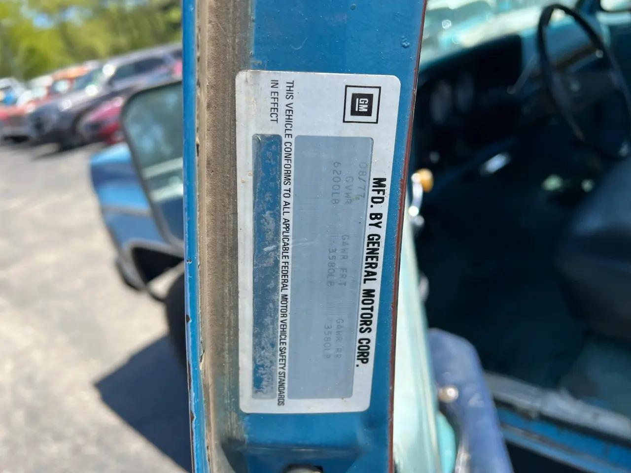 1977 Chevrolet K10 Scottsdale
