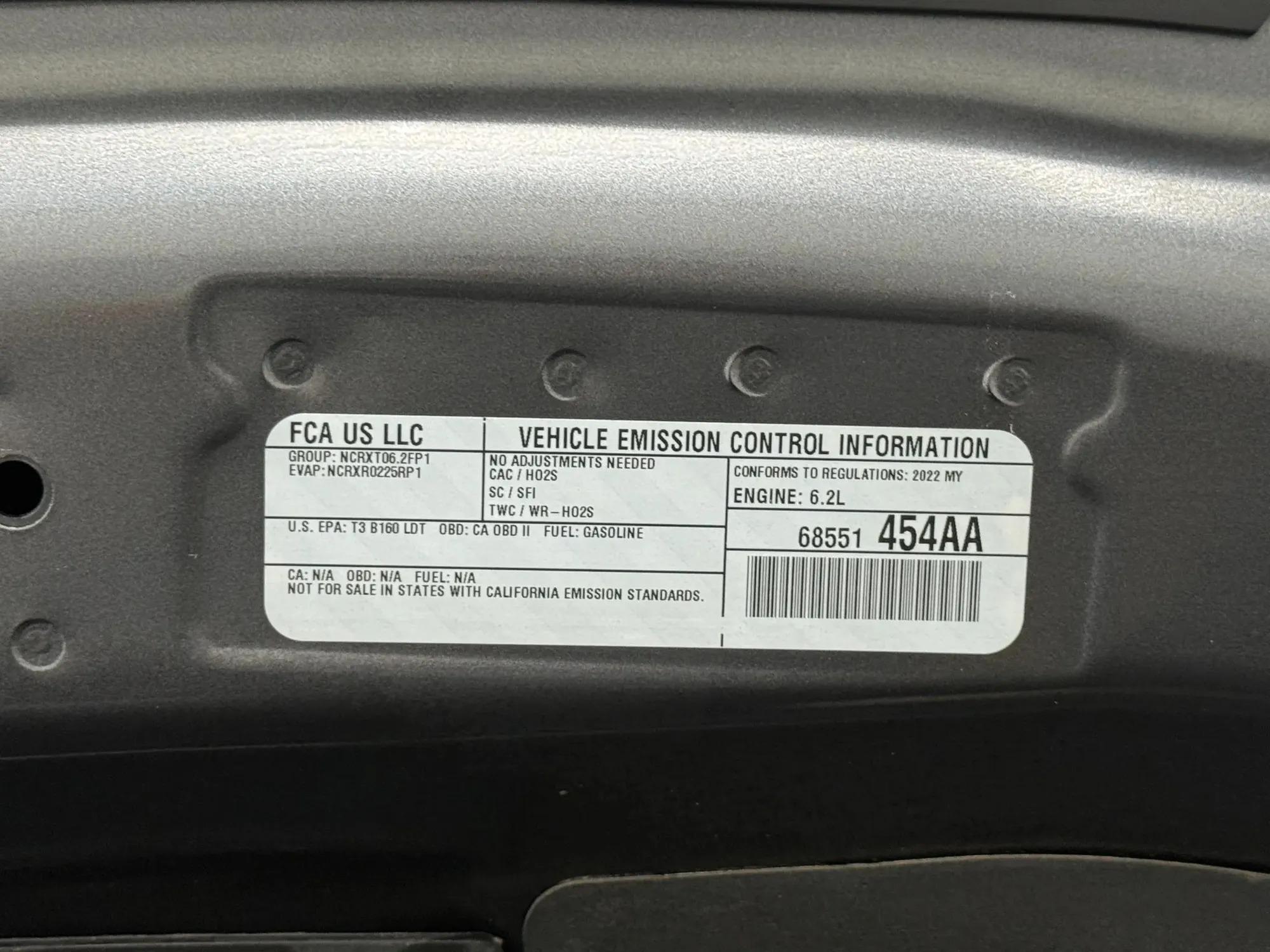 2022 Ram 1500 TRX