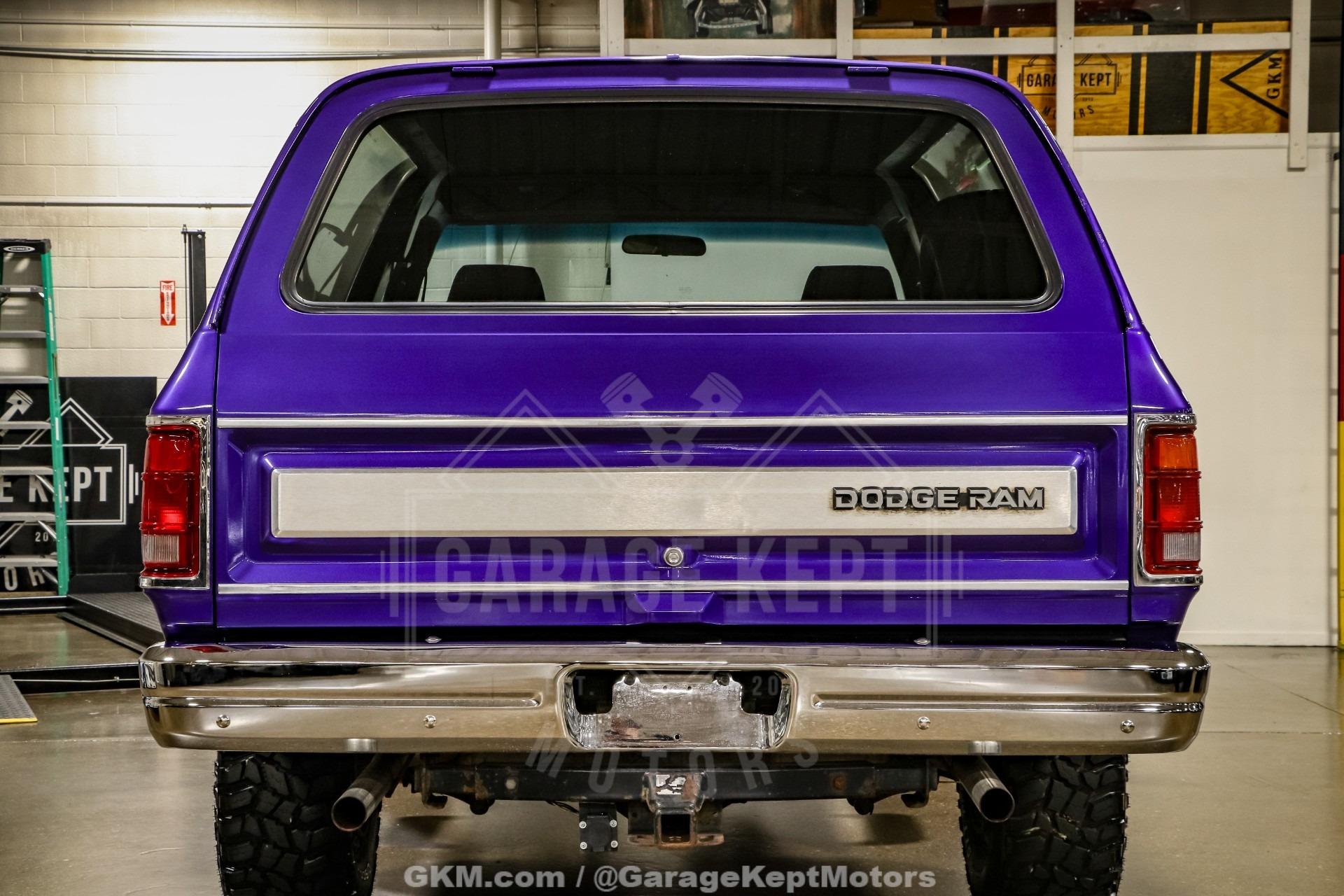 1989 Dodge Ramcharger 150
