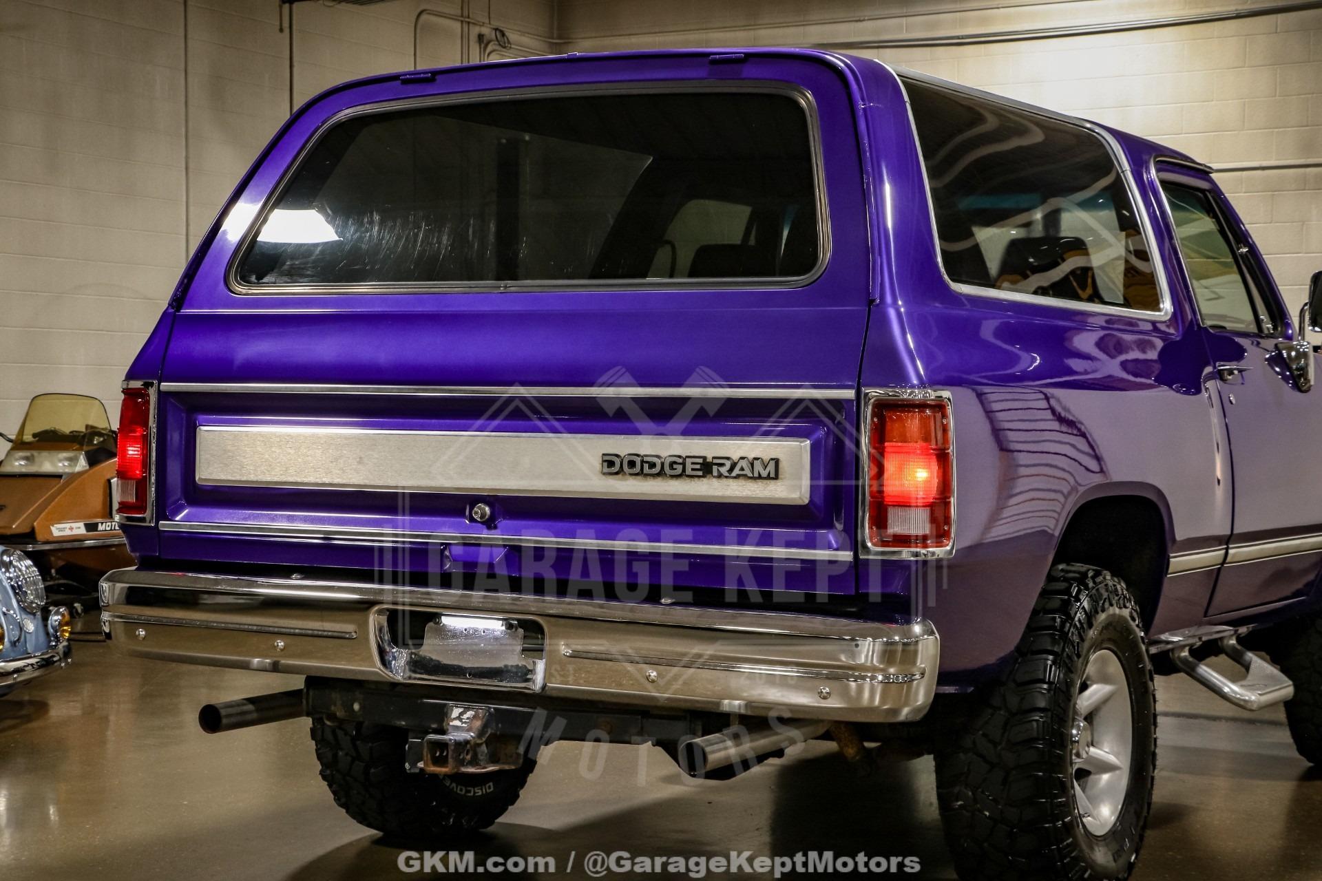1989 Dodge Ramcharger 150
