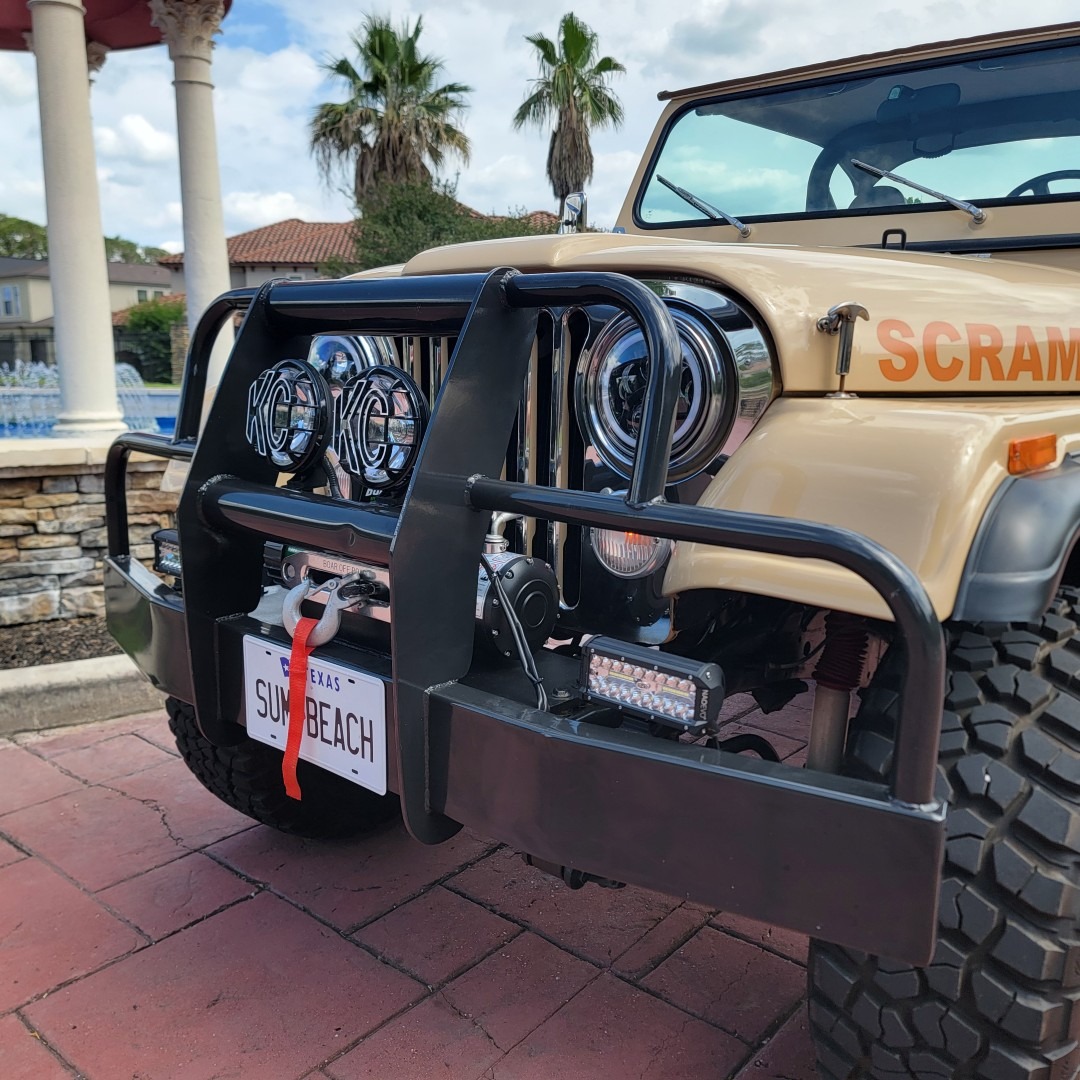 Frame-Off Restored 1981 Jeep CJ-8 Scrambler