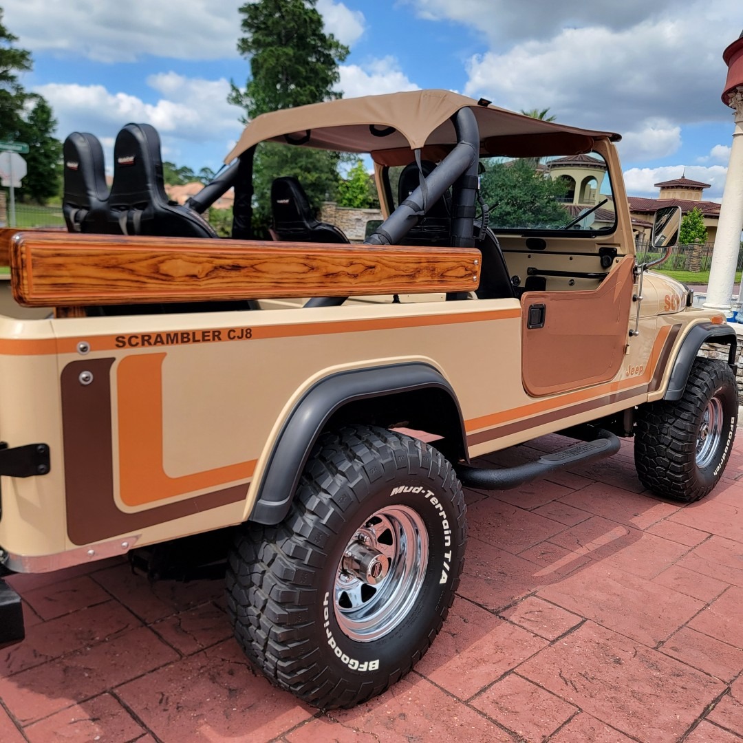 Frame-Off Restored 1981 Jeep CJ-8 Scrambler