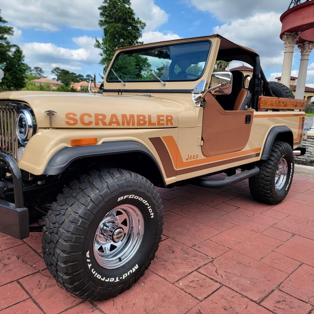 Frame-Off Restored 1981 Jeep CJ-8 Scrambler