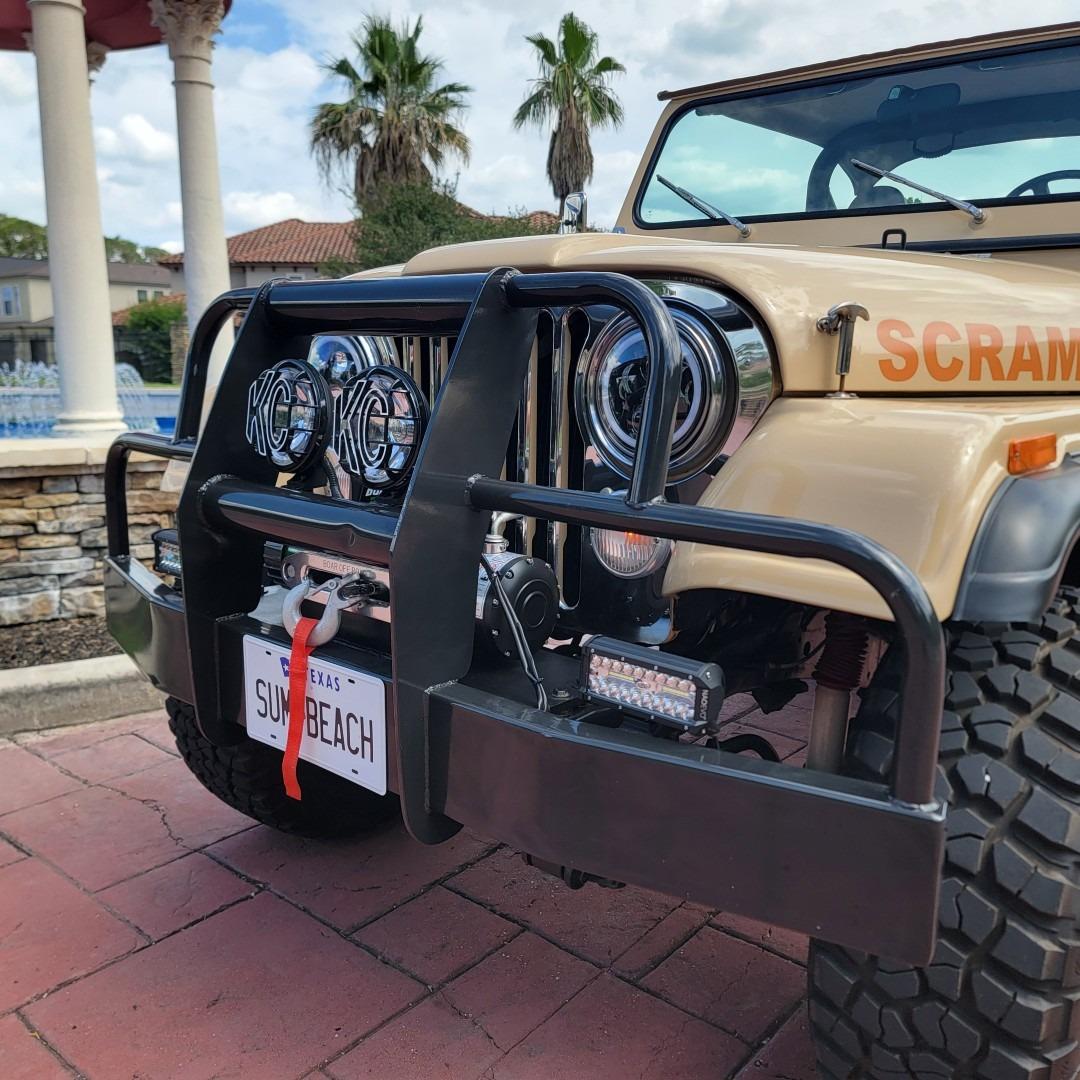 Frame-Off Restored 1981 Jeep CJ-8 Scrambler