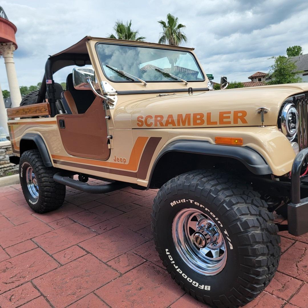 Frame-Off Restored 1981 Jeep CJ-8 Scrambler