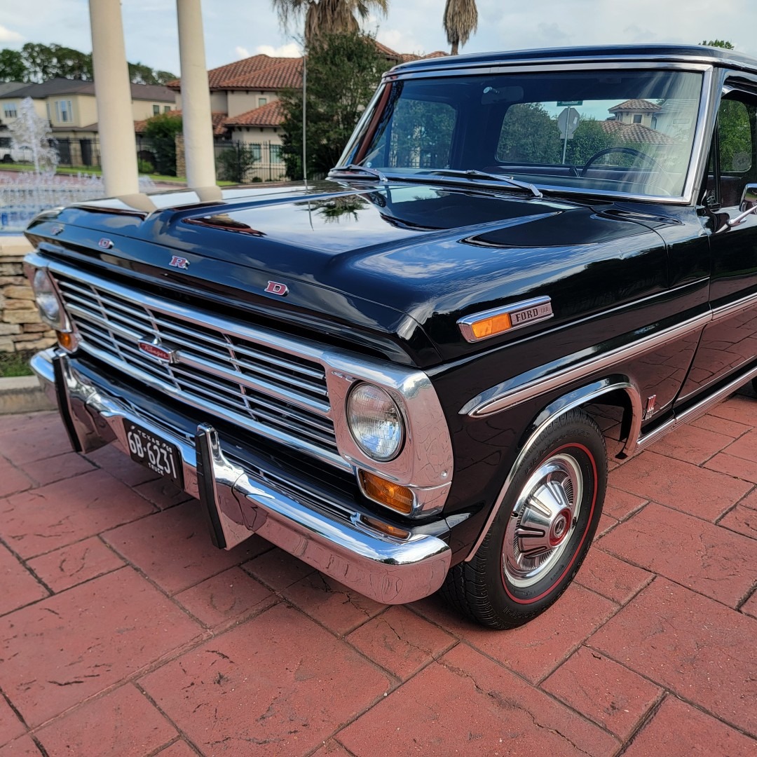 Restored 1968 Ford F-100 Ranger