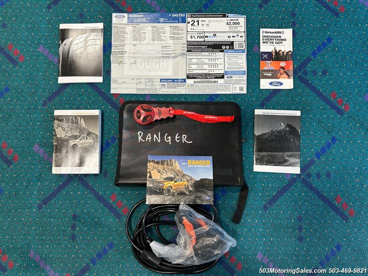 Sold: Upfitted 2022 Ford Ranger XLT FX4 Sand Edition