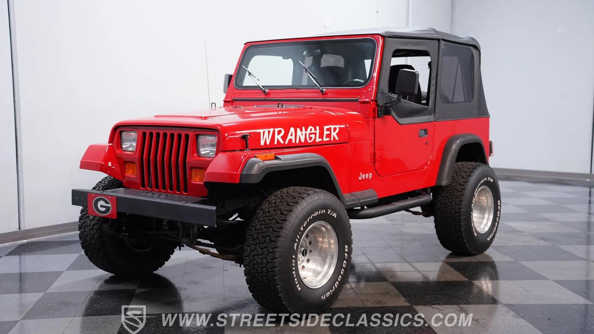 21k-Mile 1993 Jeep Wrangler S 4×4 - 3