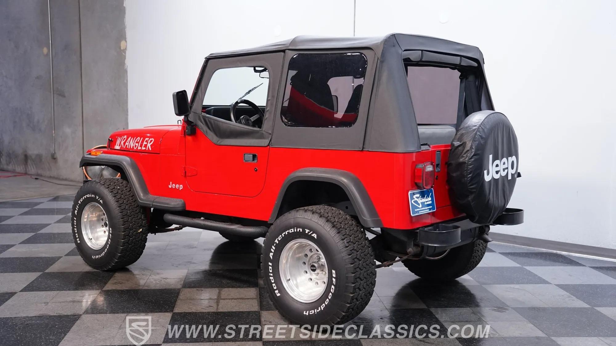 21k-Mile 1993 Jeep Wrangler S 4×4 - 4