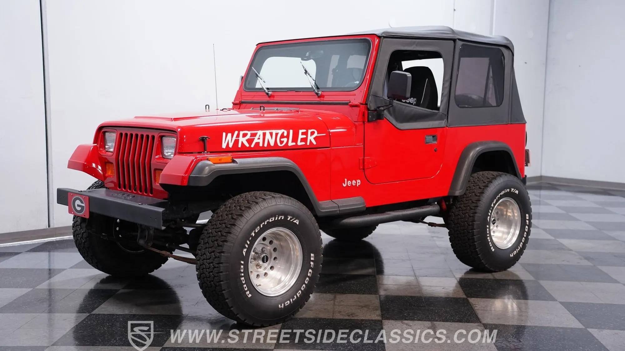 21k-Mile 1993 Jeep Wrangler S 4×4 - 5