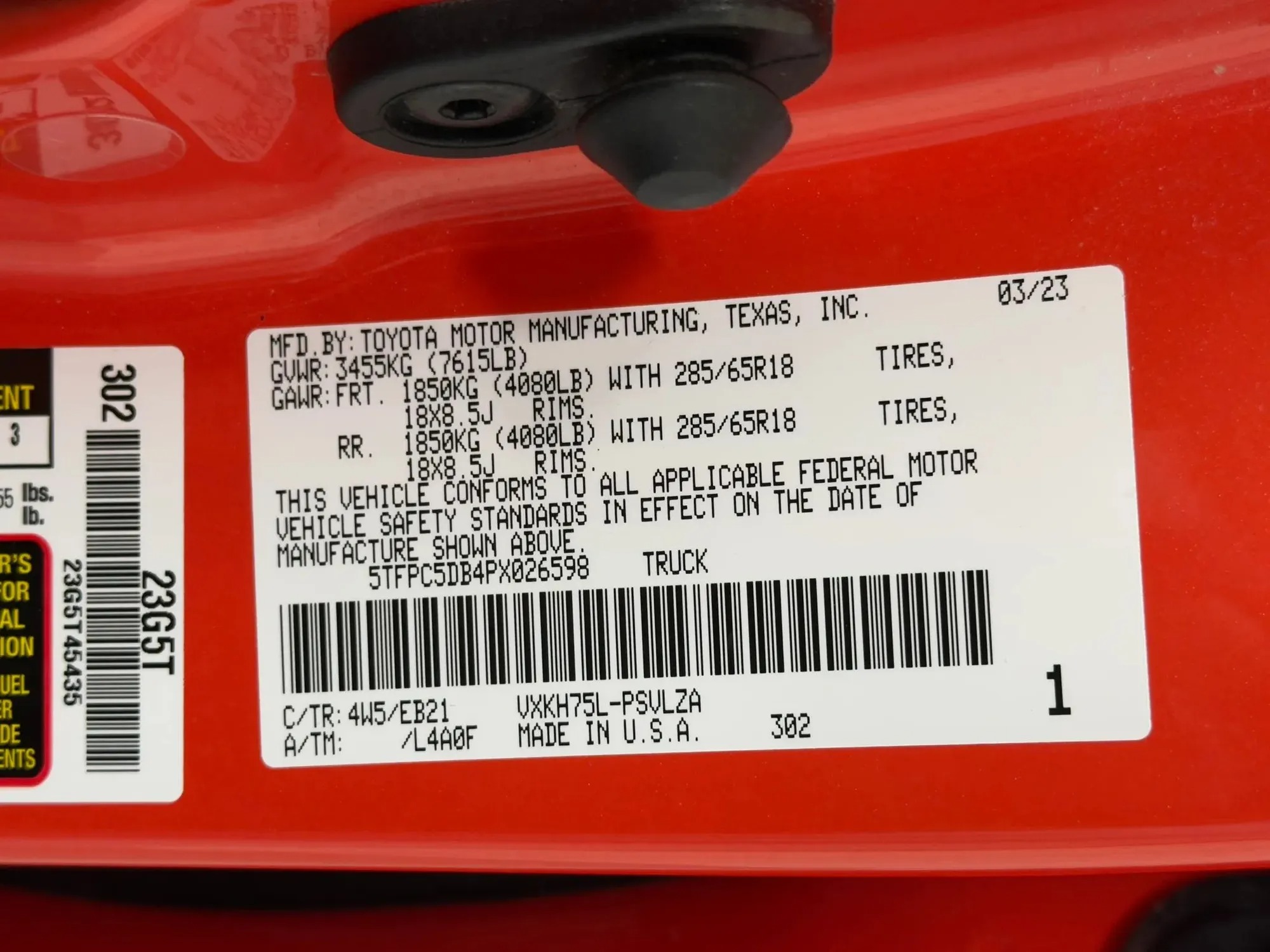 2023 Toyota Tundra TRD Pro