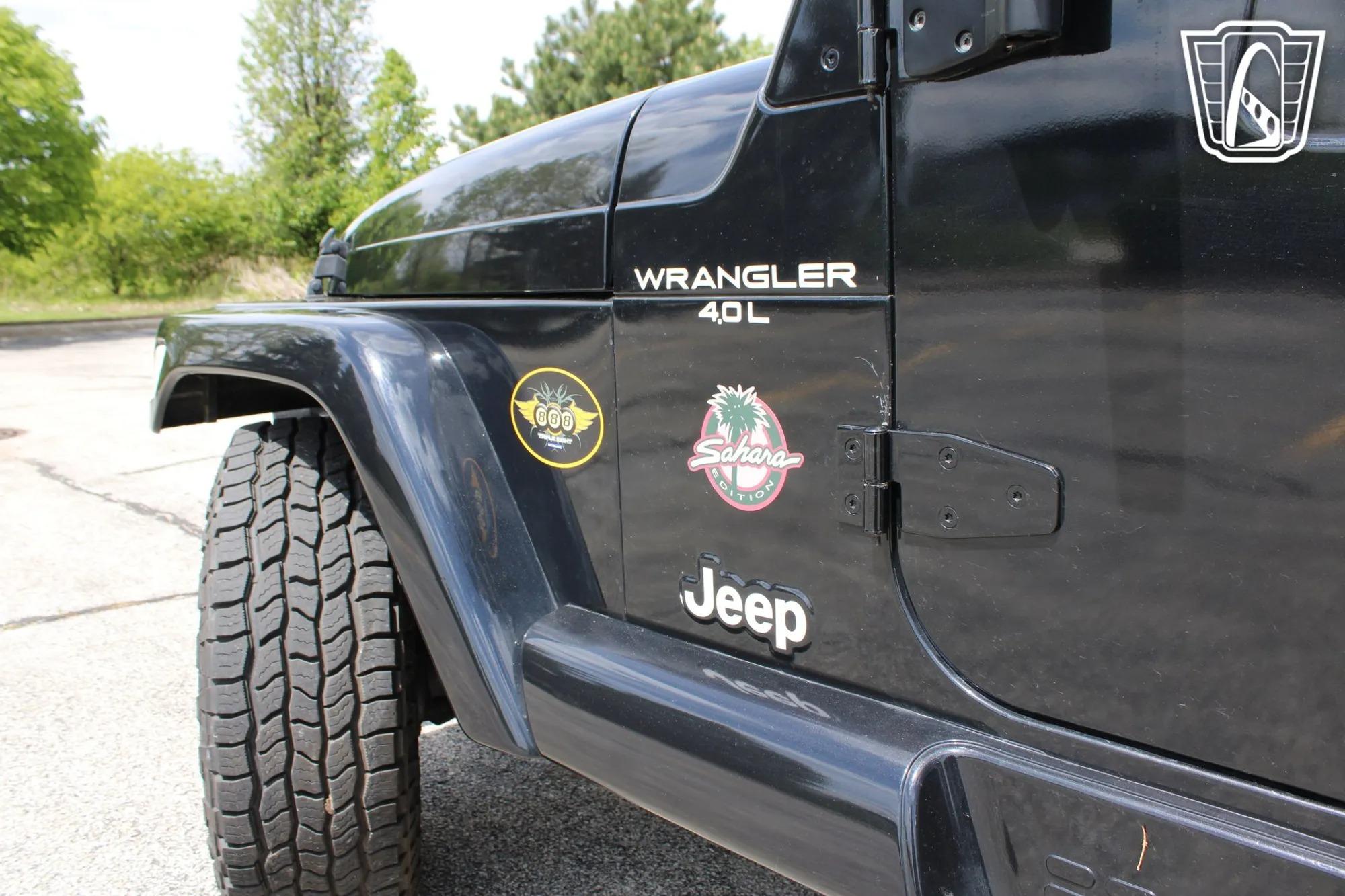 2001 Jeep Wrangler TJ Sahara