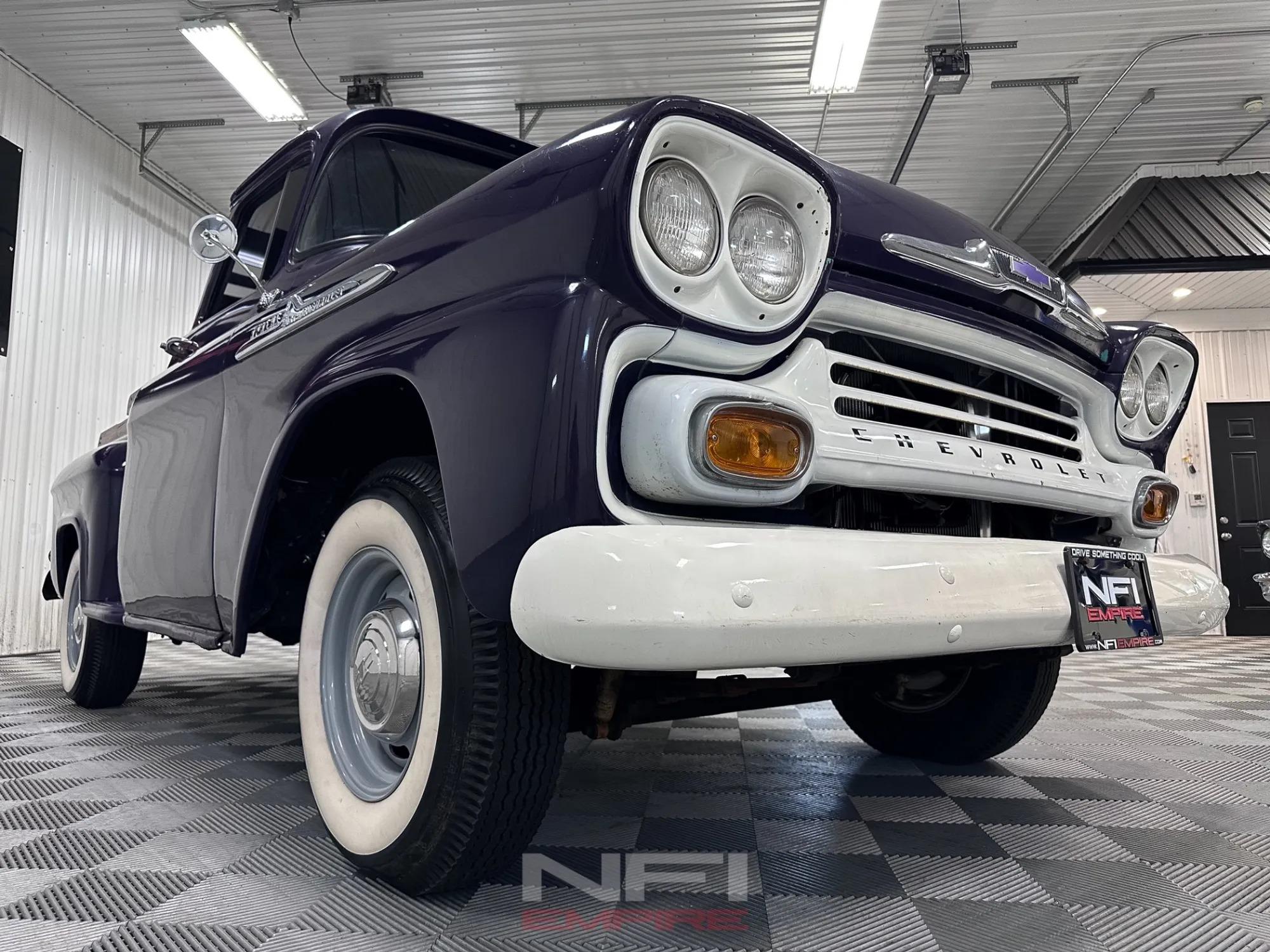 LS-Powered 1958 Chevrolet Apache Pickup