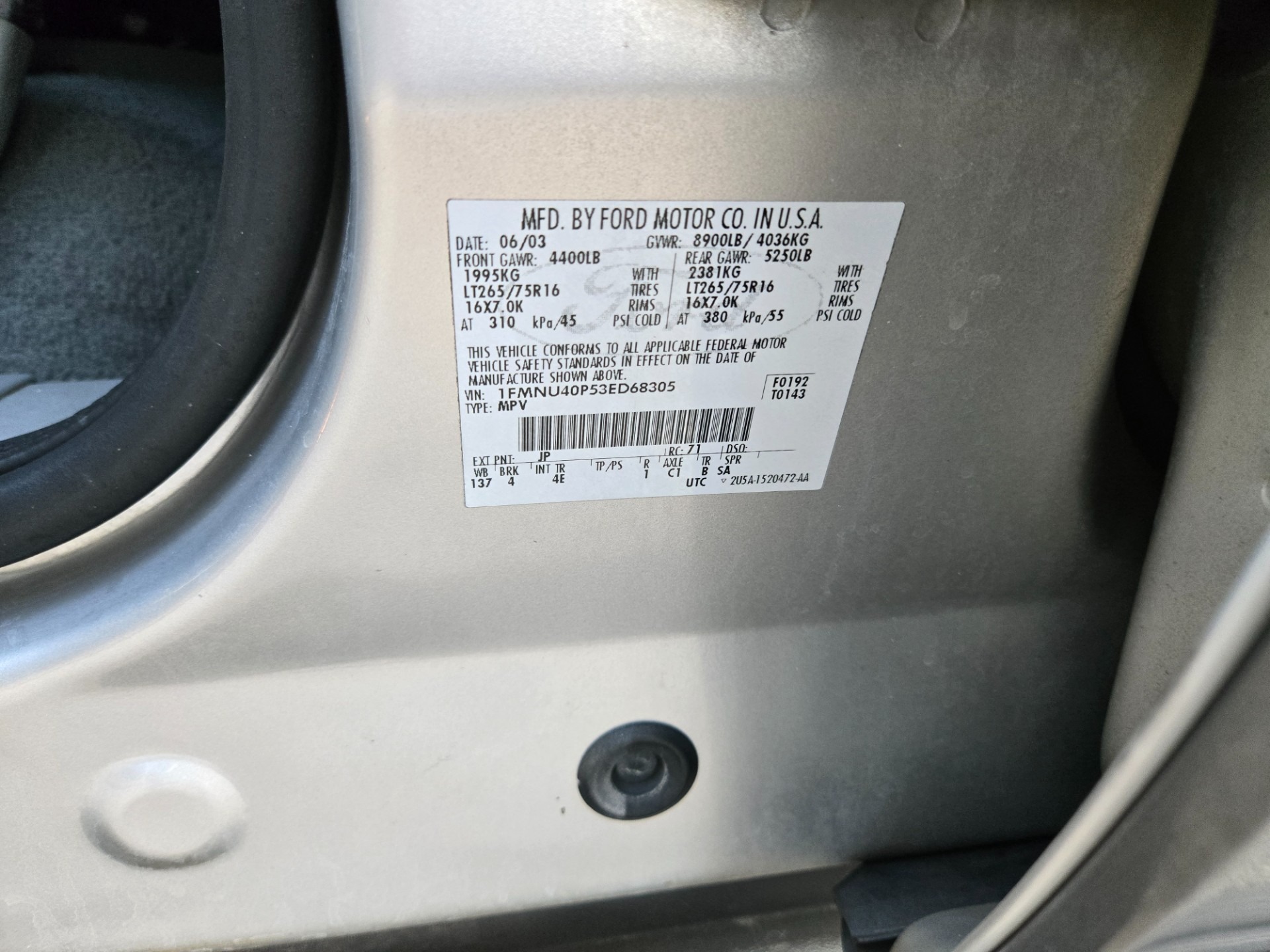 2003 Ford Excursion XLT Power Stroke