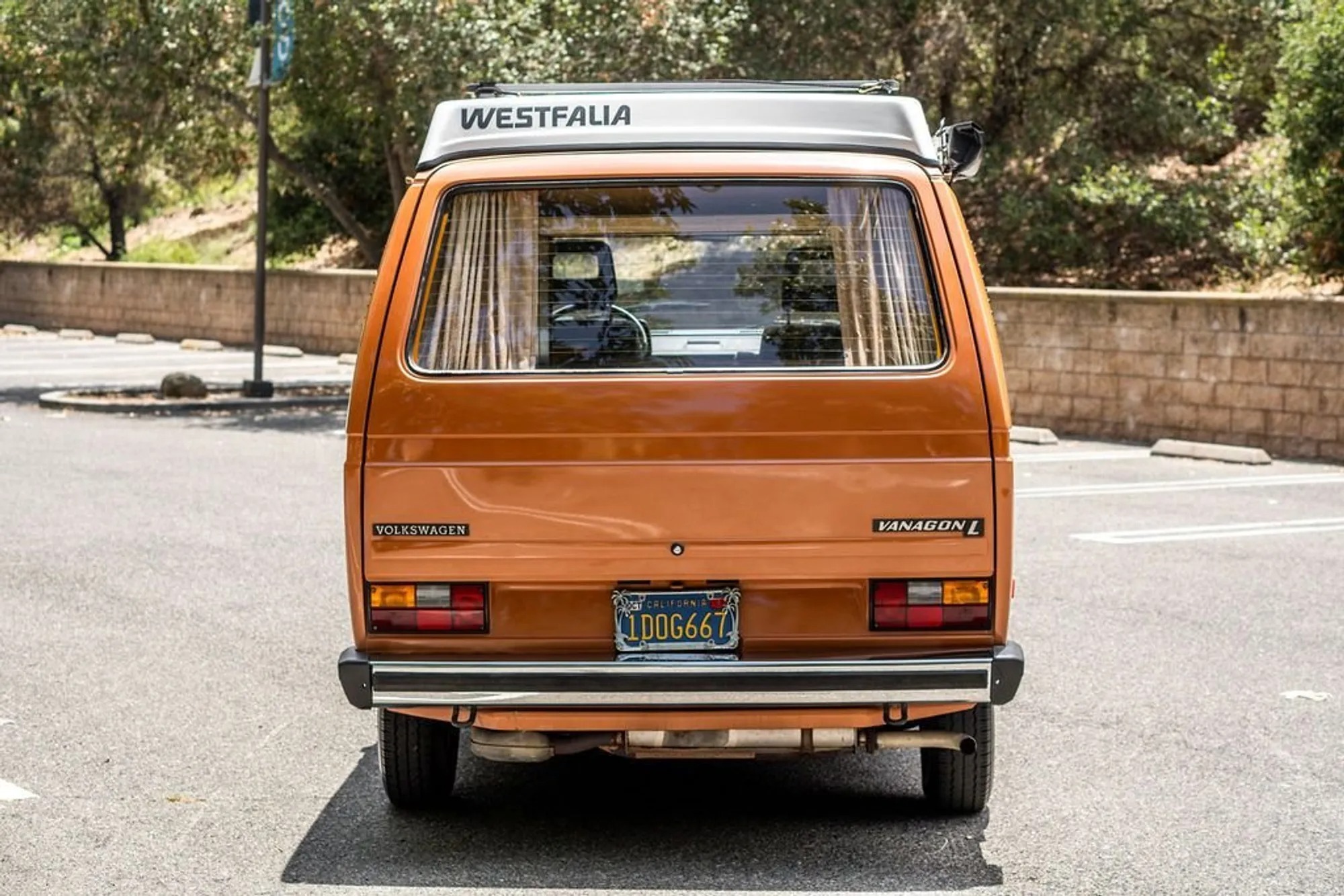 1981 Volkswagen Vanagon Westfalia Camper