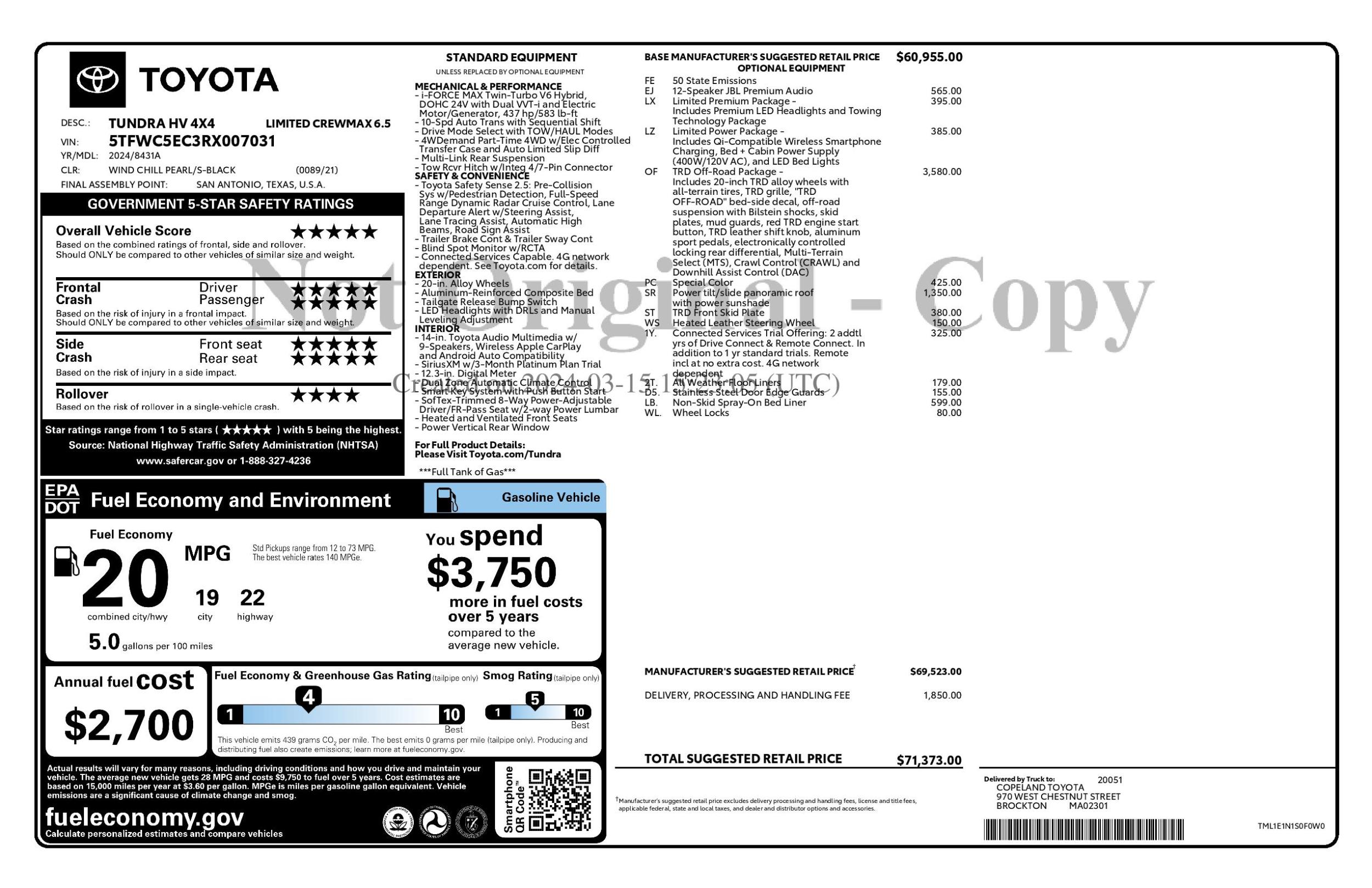 2024 Toyota Tundra Limited Alu-Cab Expedition Build