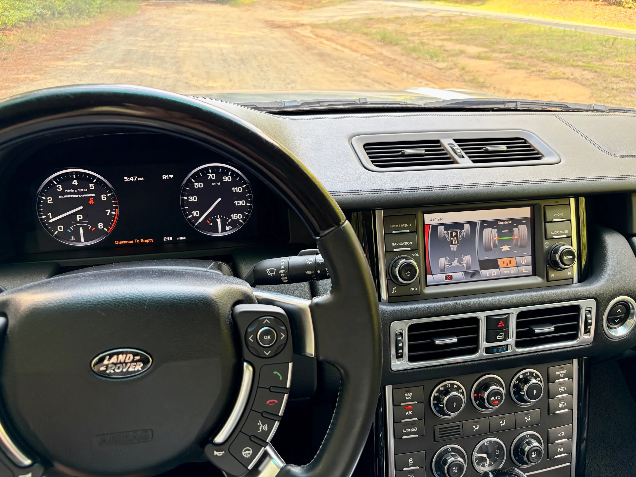 Supercharged 2012 Land Rover Range Rover
