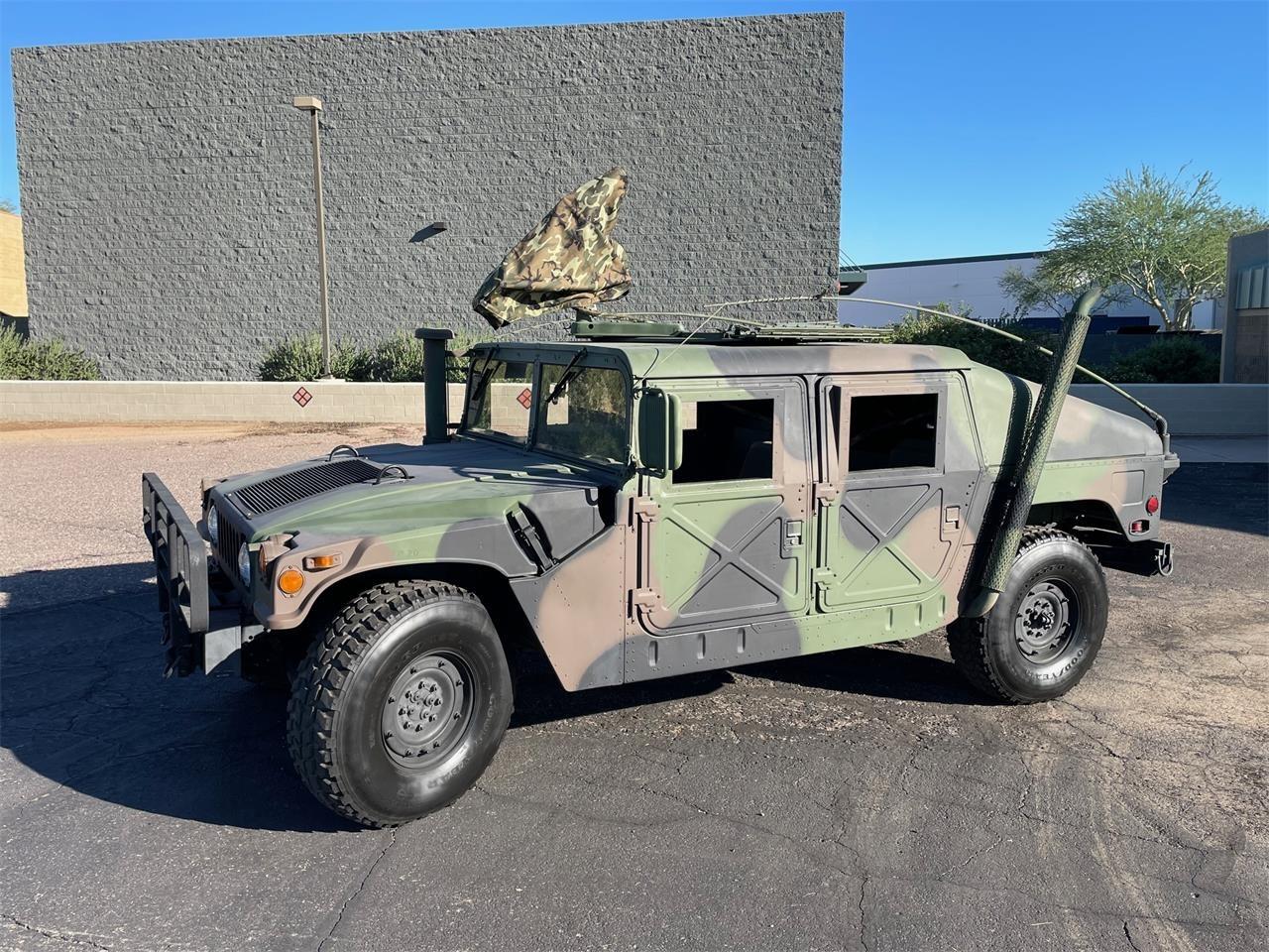 2,559 Mile 1986 AM General Humvee M1026 + Trailer