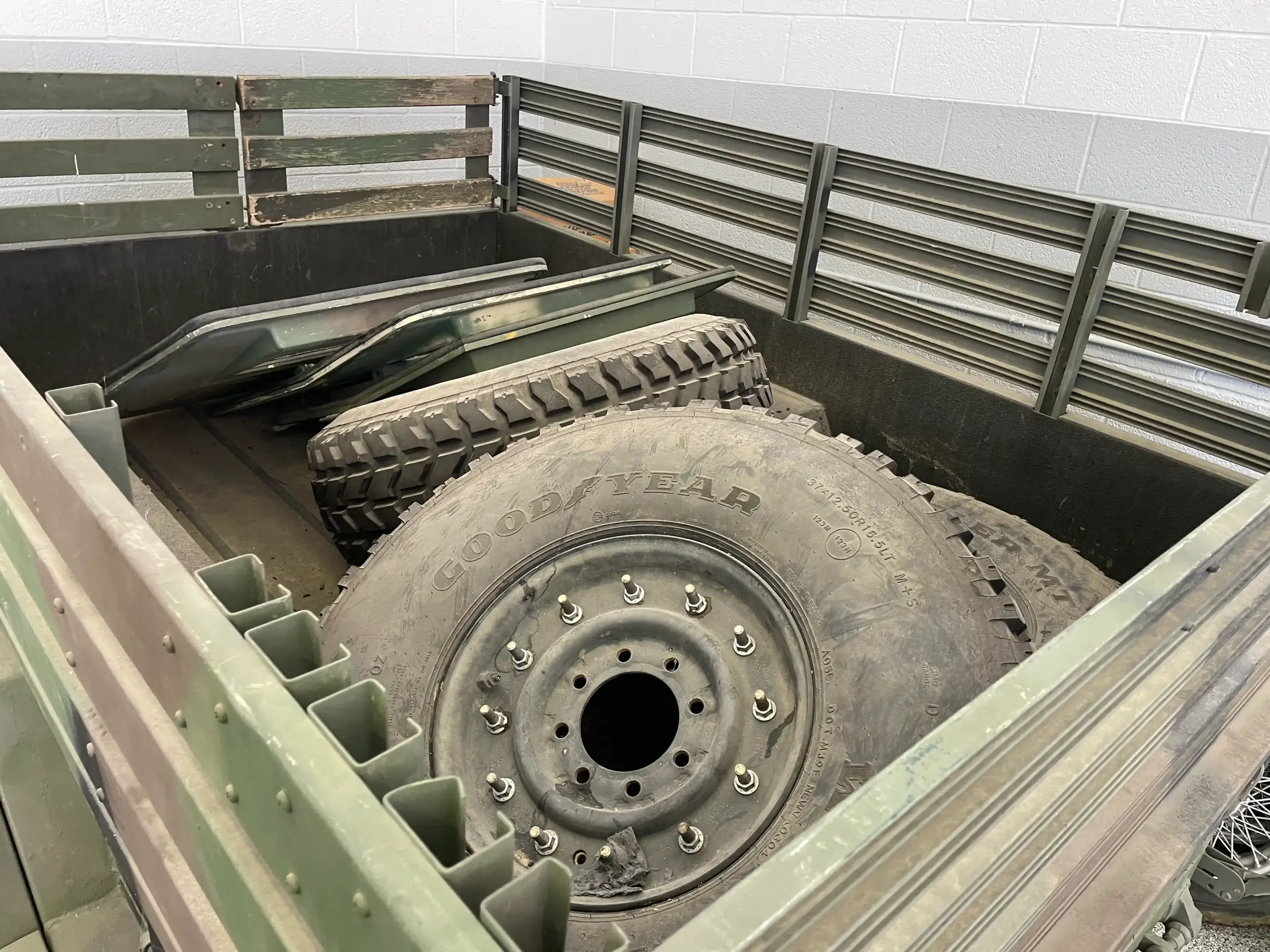 2,559 Mile 1986 AM General Humvee M1026 + Trailer