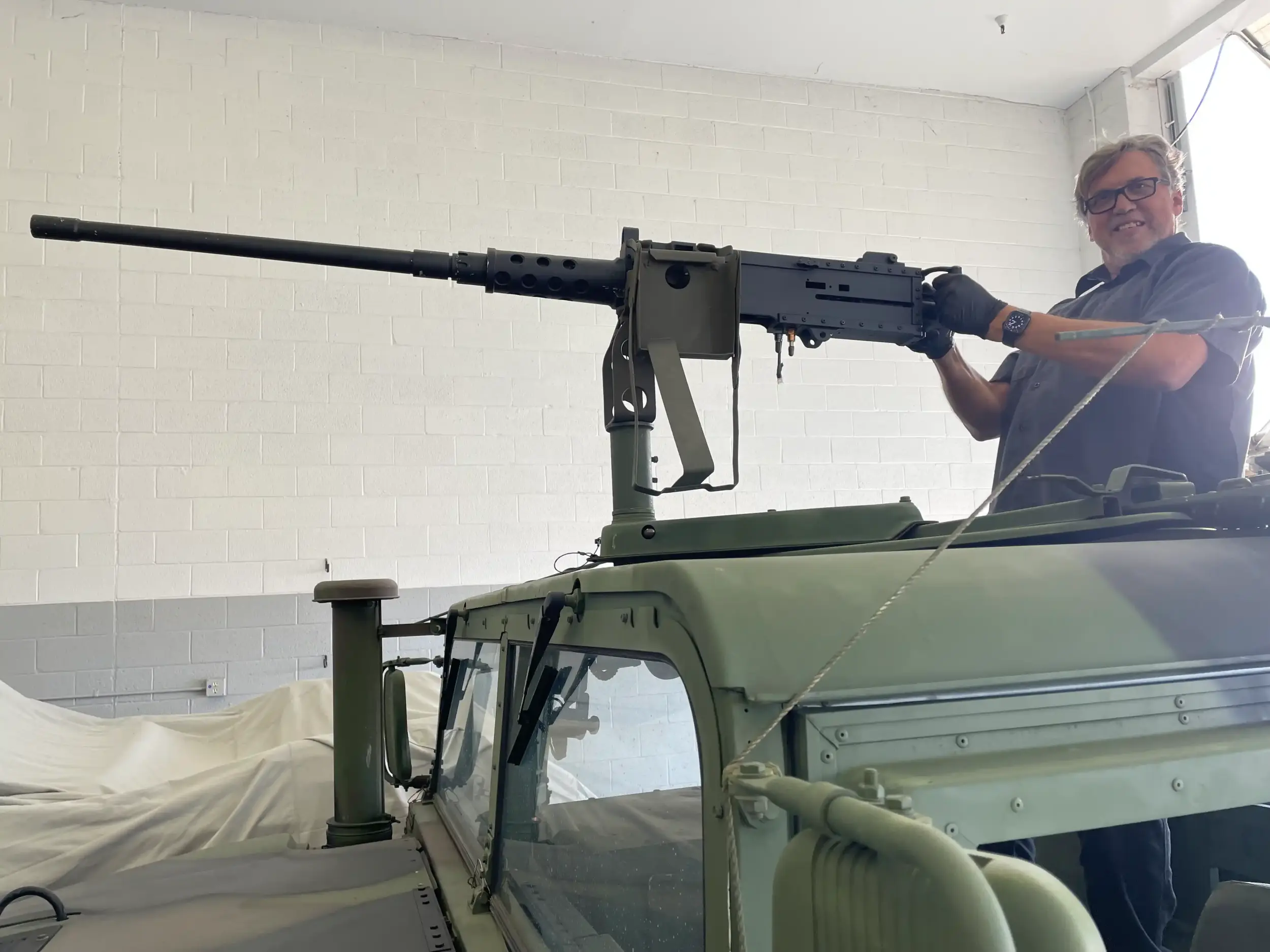 2,559 Mile 1986 AM General Humvee M1026 + Trailer