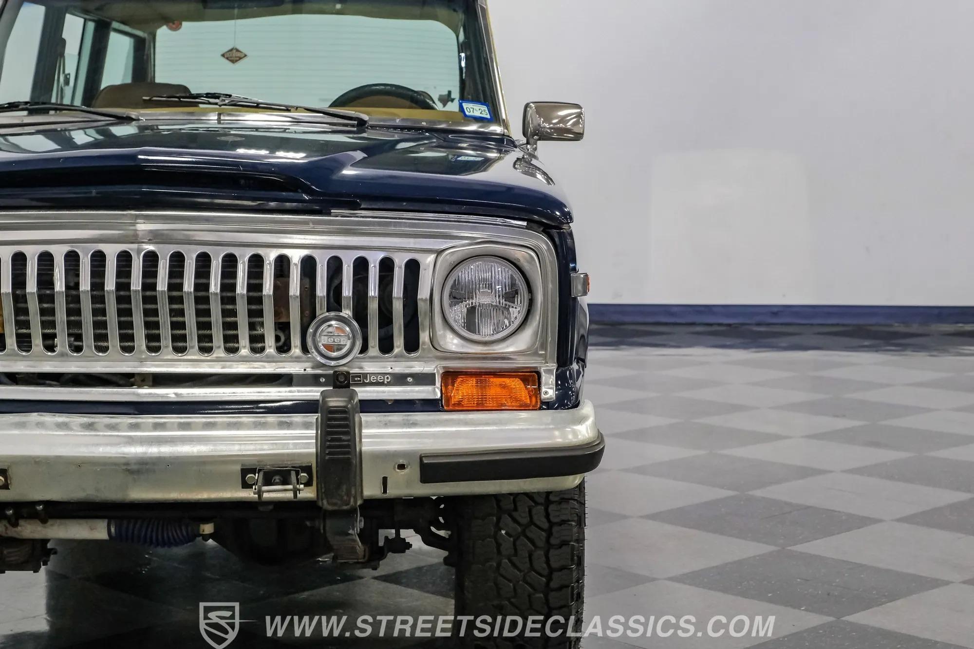 LS-Powered 1985 Jeep Grand Wagoneer Restomod