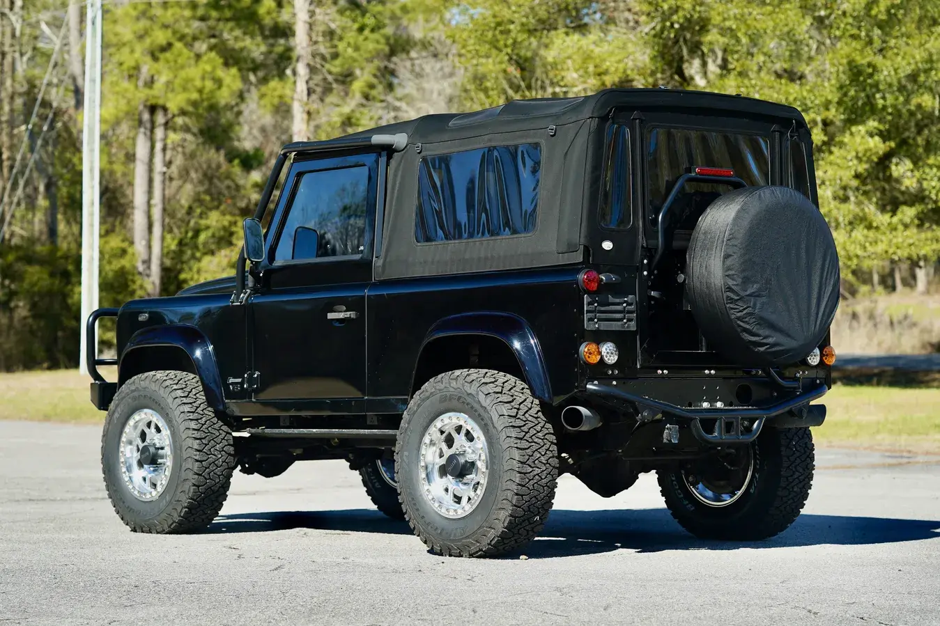 1997 Land Rover Defender 90 NAS Soft Top - 4