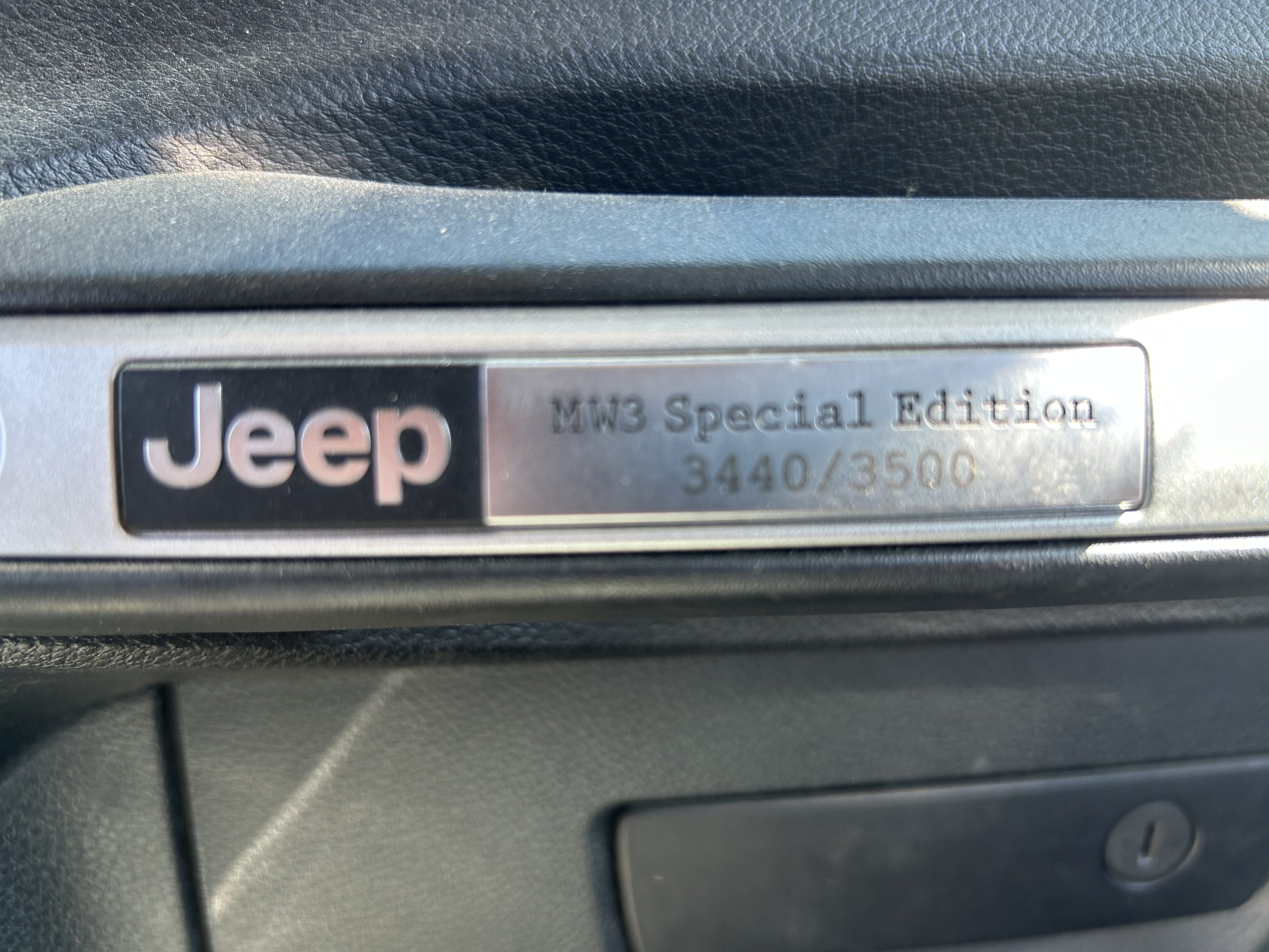 2012 Jeep Wrangler Unlimited MW3 Special Edition
