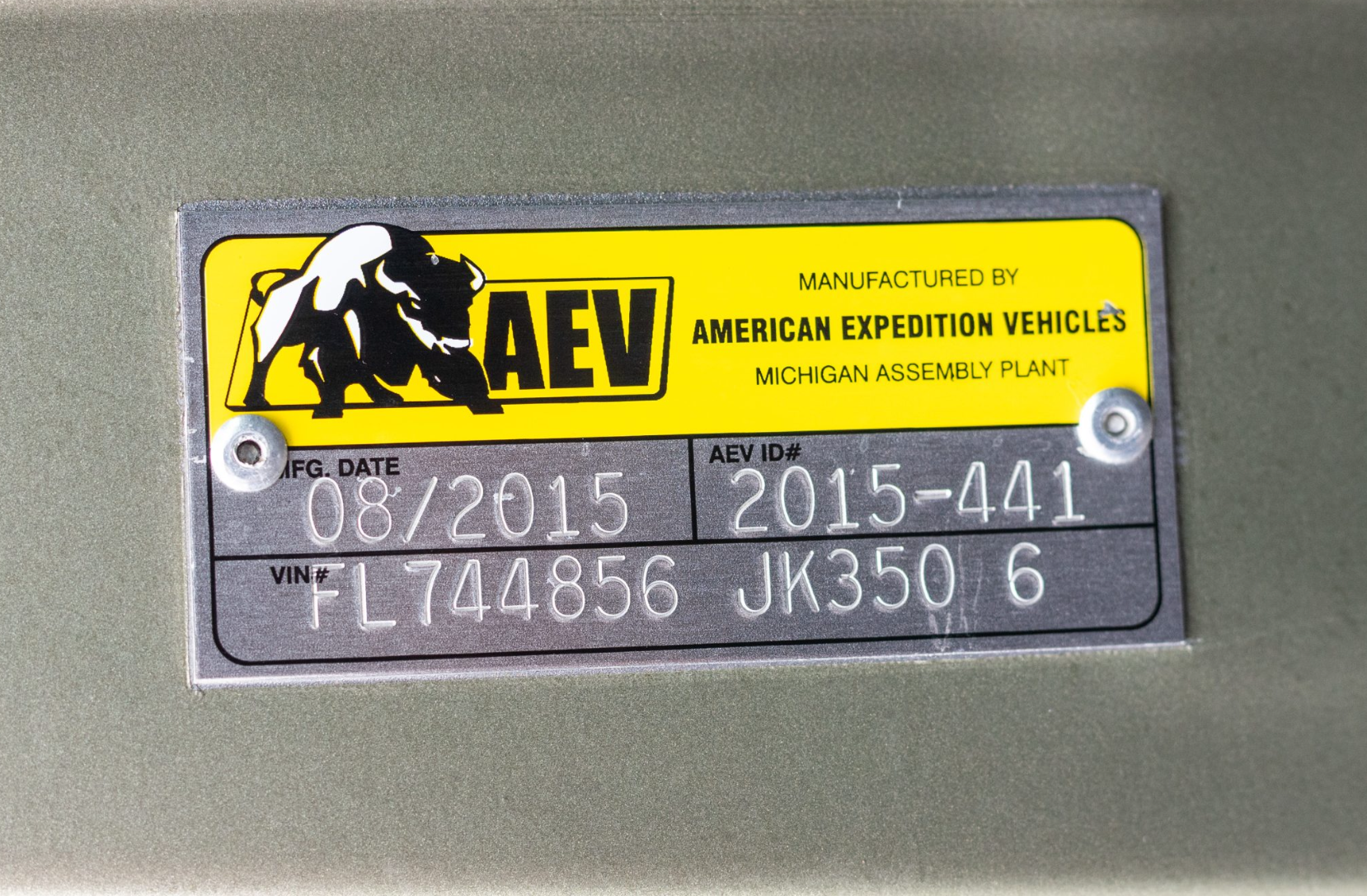 2015 Jeep Wrangler Rubicon Hard Rock AEV JK350
