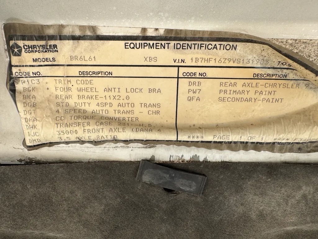 1997 Dodge Ram 1500 LT